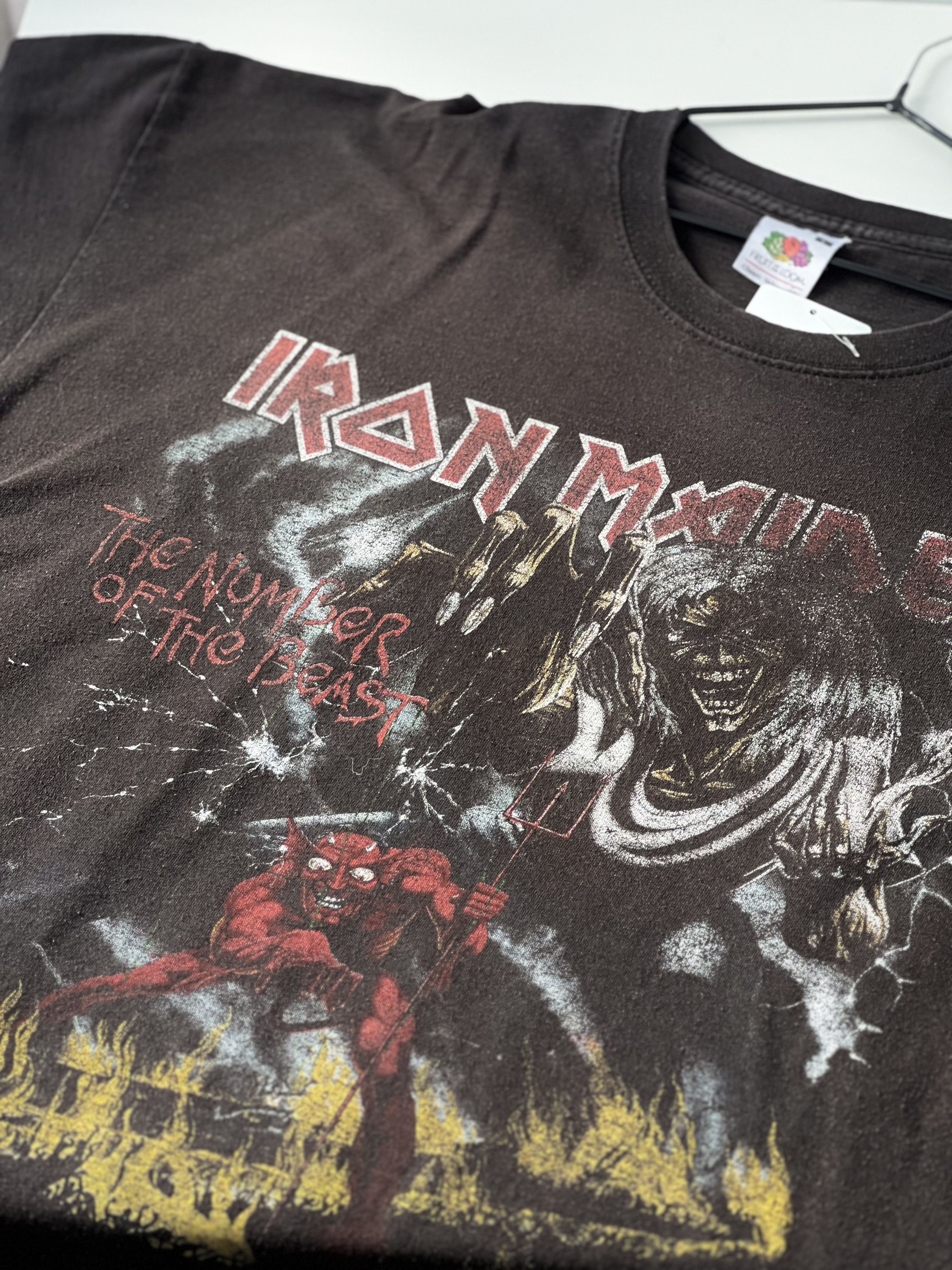 Fruit Of The Loom × Iron Maiden × Vintage Fruit of the Loom x Iron Maiden vintage t-shirt Size US L / EU 52-54 / 3 - 3 Thumbnail