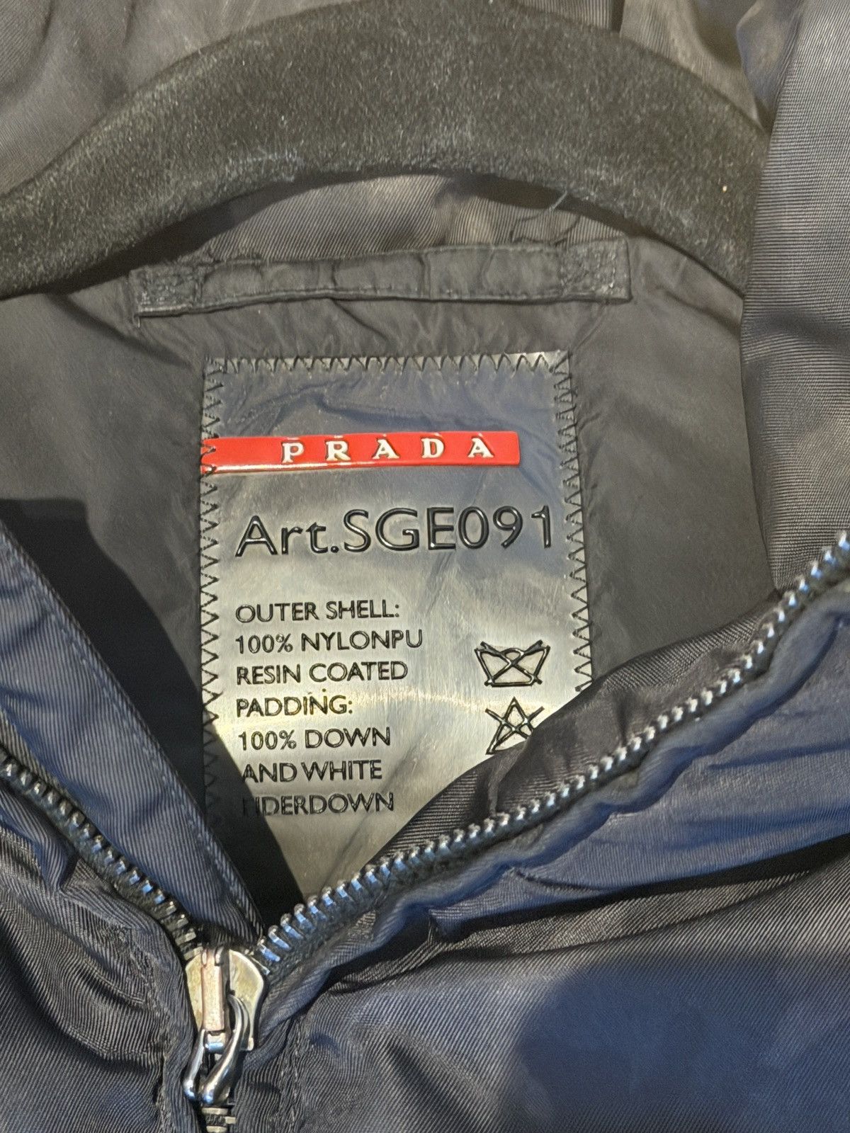 Prada Prada Camo Camouflage Puffer Down Jacket 46 Size US S / EU 44-46 / 1 - 8 Thumbnail