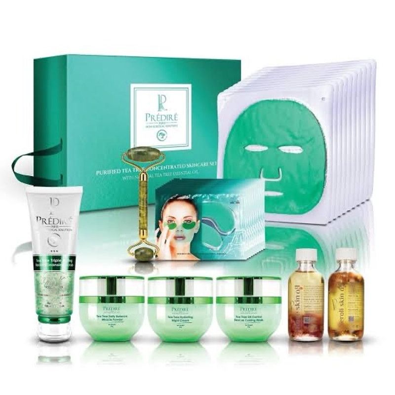 Skin Predire Paris 32-Piece Tea Tree Clarifying Skincare Set Size ONE SIZE - 6 Thumbnail