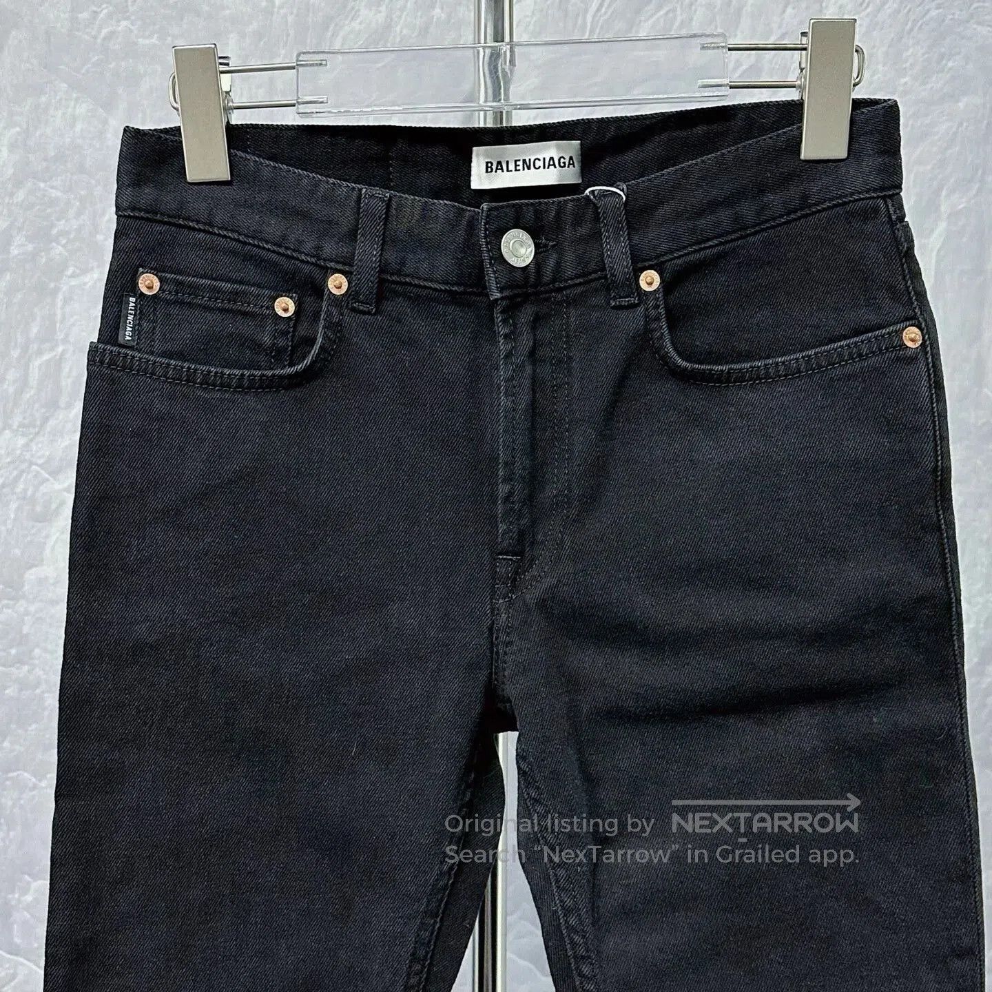 Balenciaga balenciaga black skinny denim pants size 27. Size US 27 - 2 Thumbnail
