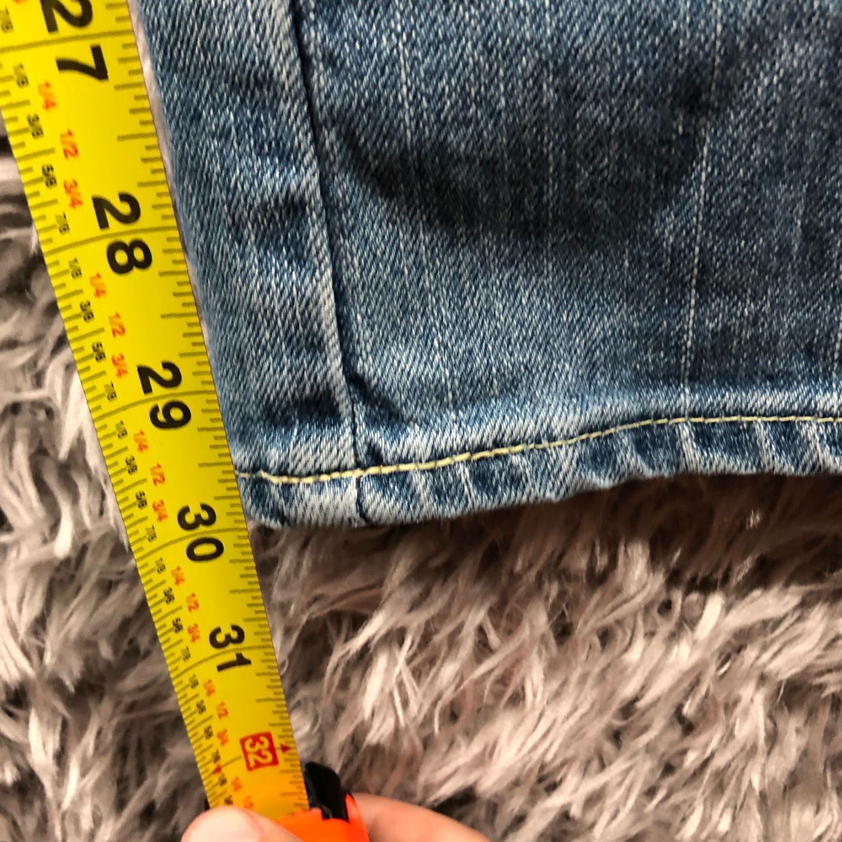 Old Navy Old Navy Jeans Womens Regular Bootcut Dark Wash Denim Stretch Size 14 Size 36" / US 14 / IT 50 - 3 Thumbnail