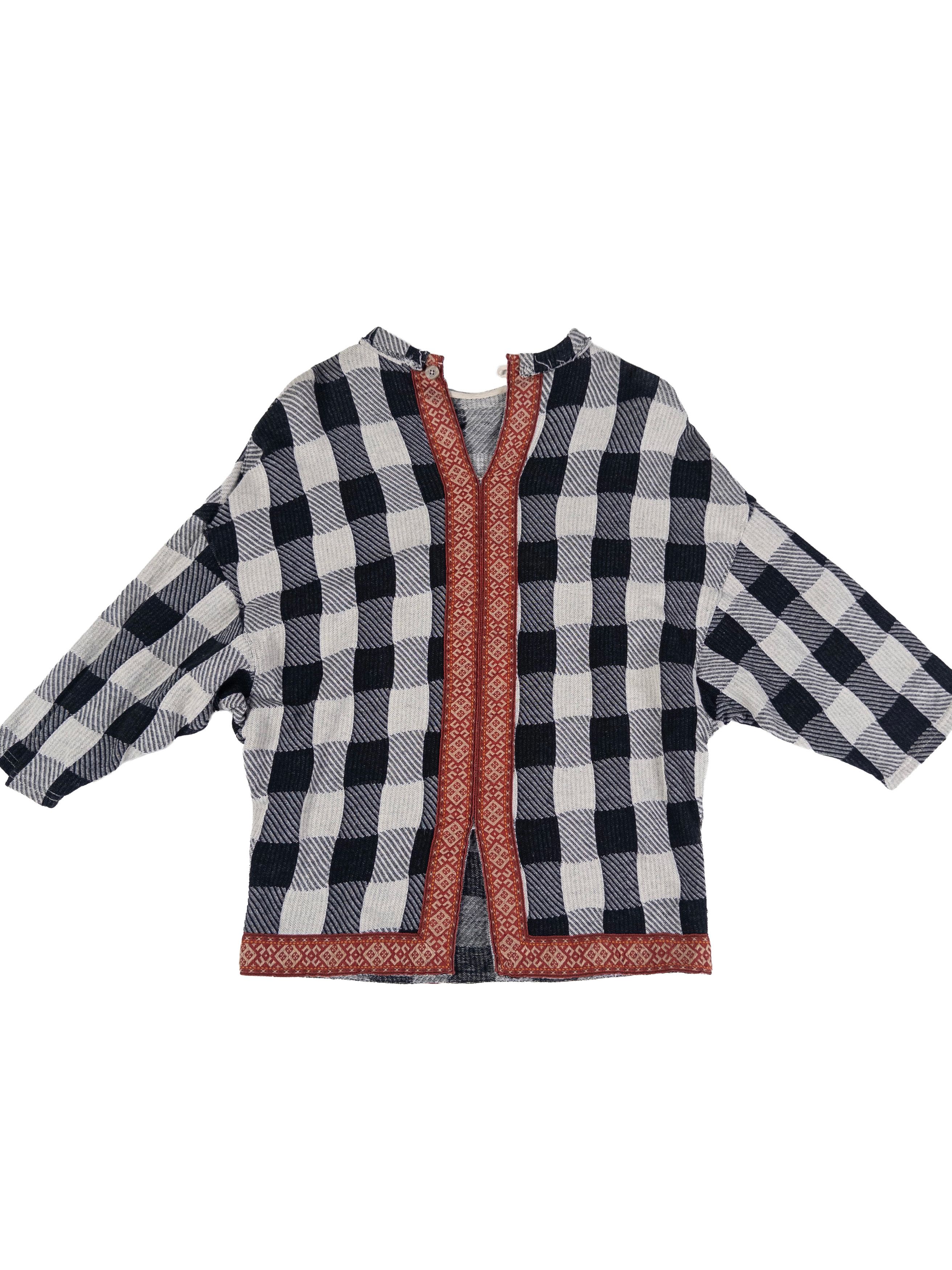 Kapital Kapital Sashiko Construction Checkered Shirt Size US M / EU 48-50 / 2 - 2 Thumbnail