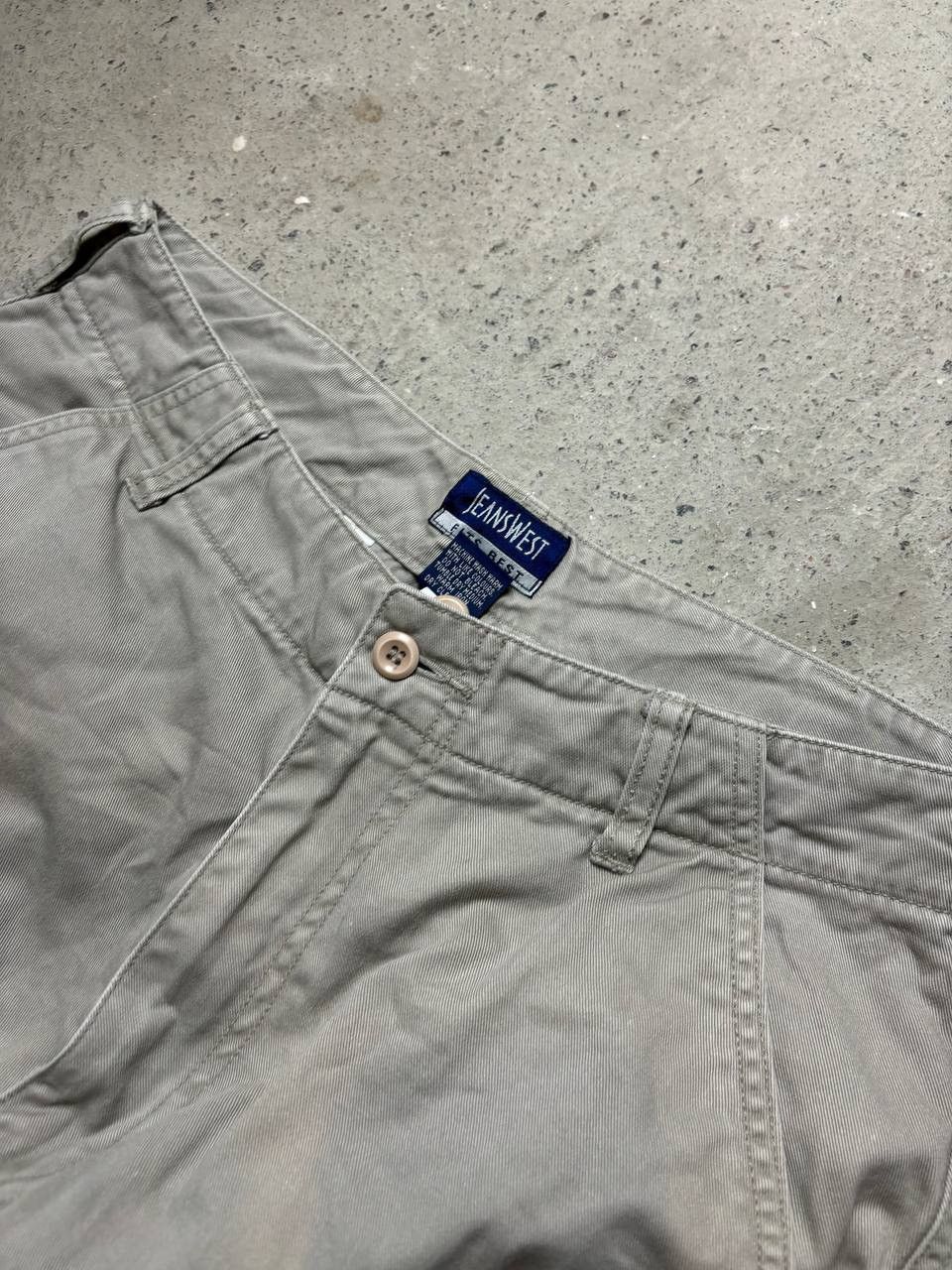 Designer × Vintage Vintage Y2K Jeans West Transformer Cargo Workwear Pants Size US 32 / EU 48 - 6 Thumbnail