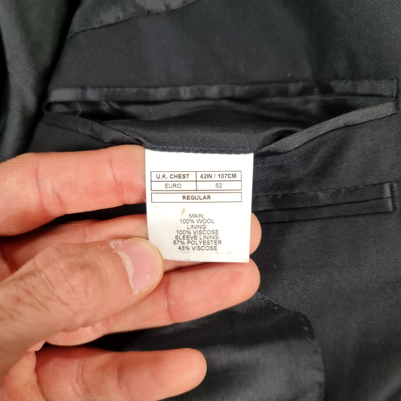 Ermenegildo Zegna VINTAGE? No. (Answer must be only the title) Size US XS / EU 42 / 0 - 5 Thumbnail