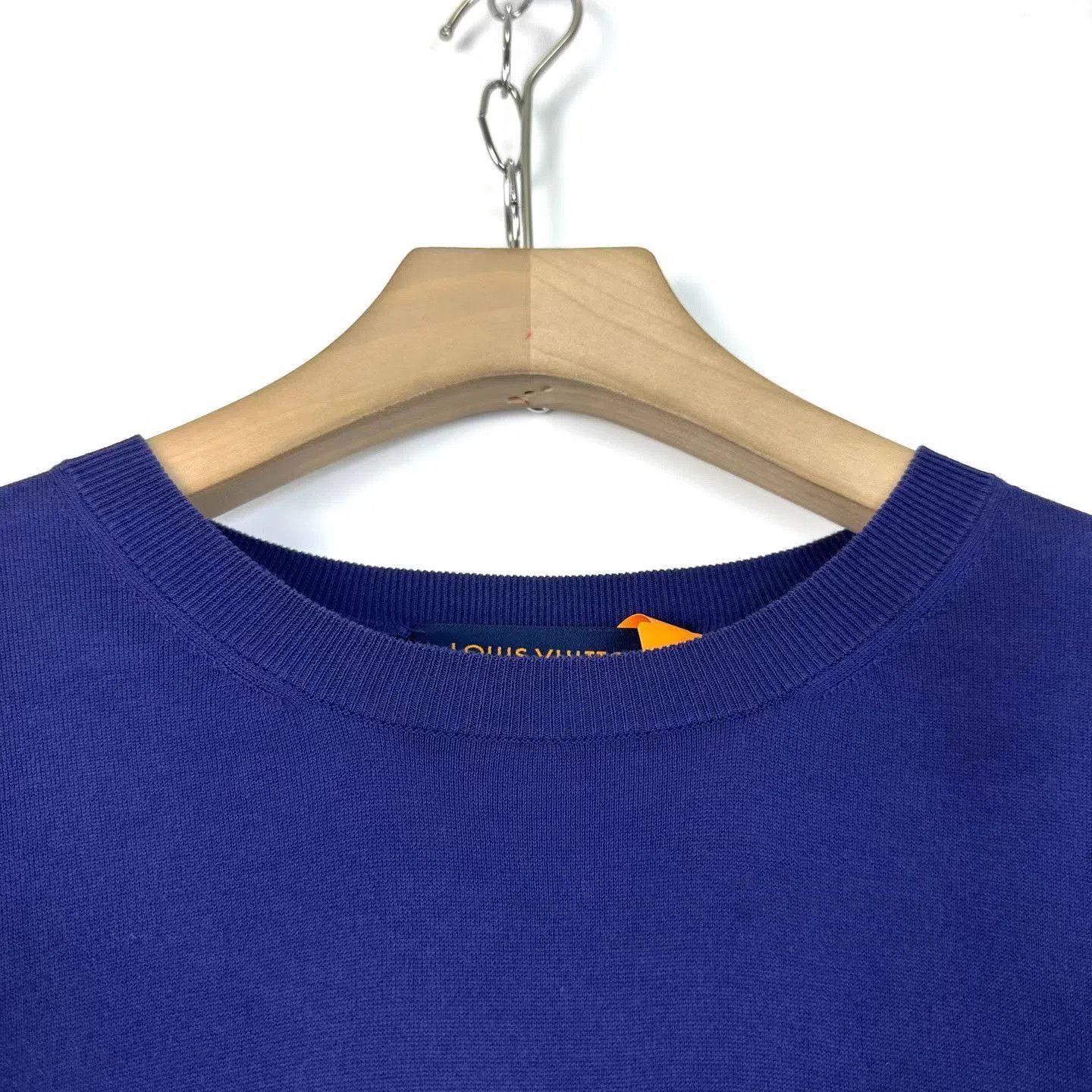 Louis Vuitton Blue Short-Sleeve Casual Shirt. Size US L / EU 52-54 / 3 - 4 Thumbnail
