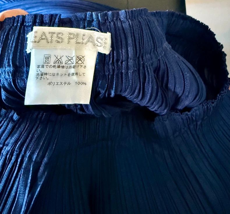 Issey Miyake issey miyake size:2 Dark blue pleated pants 2505-Nextarrow Size 42" / US 20 - 2 Thumbnail