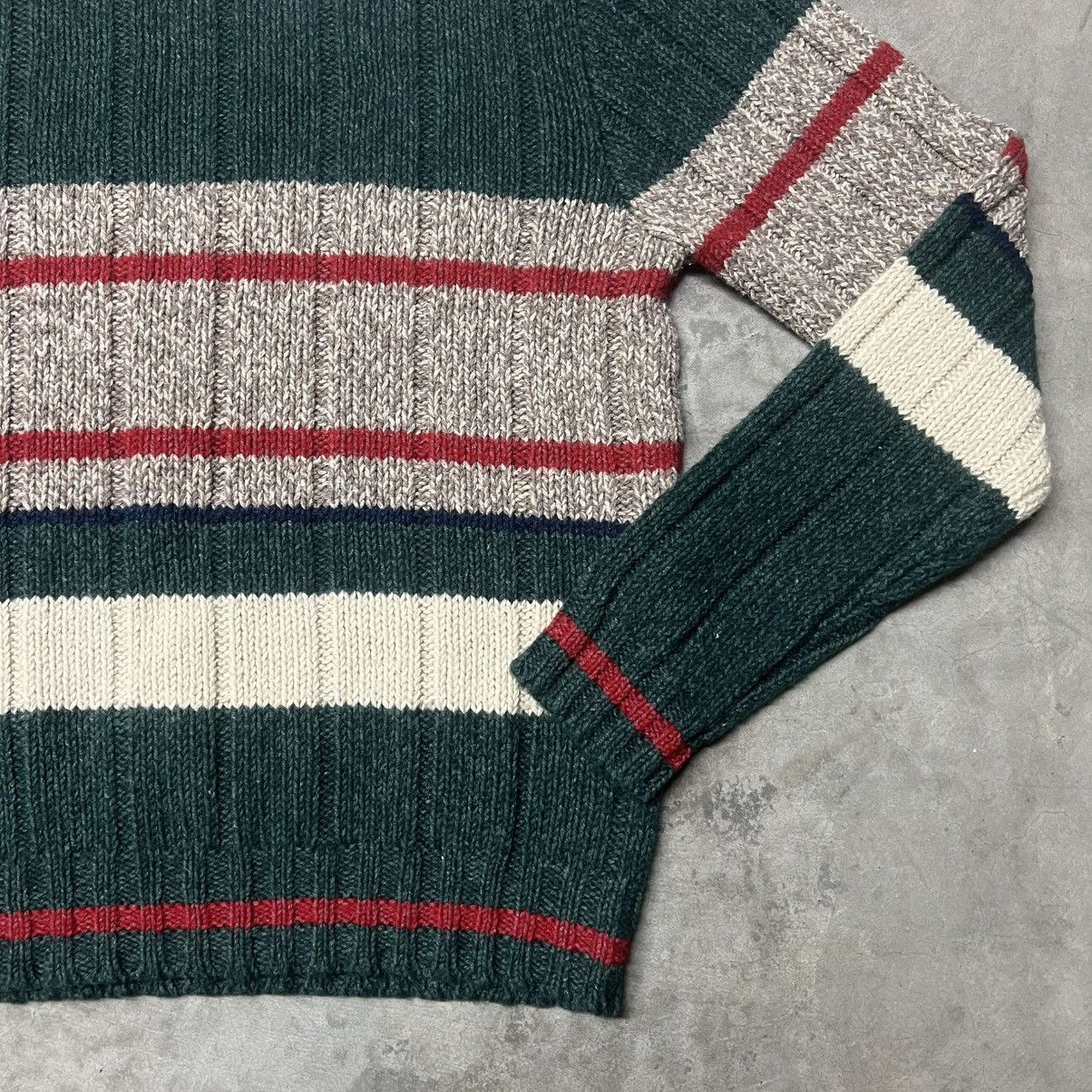 Polo Ralph Lauren × Ralph Lauren × Vintage Vintage 2000’s Polo Ralph Lauren Essential Knitted Sweater Size US L / EU 52-54 / 3 - 4 Thumbnail