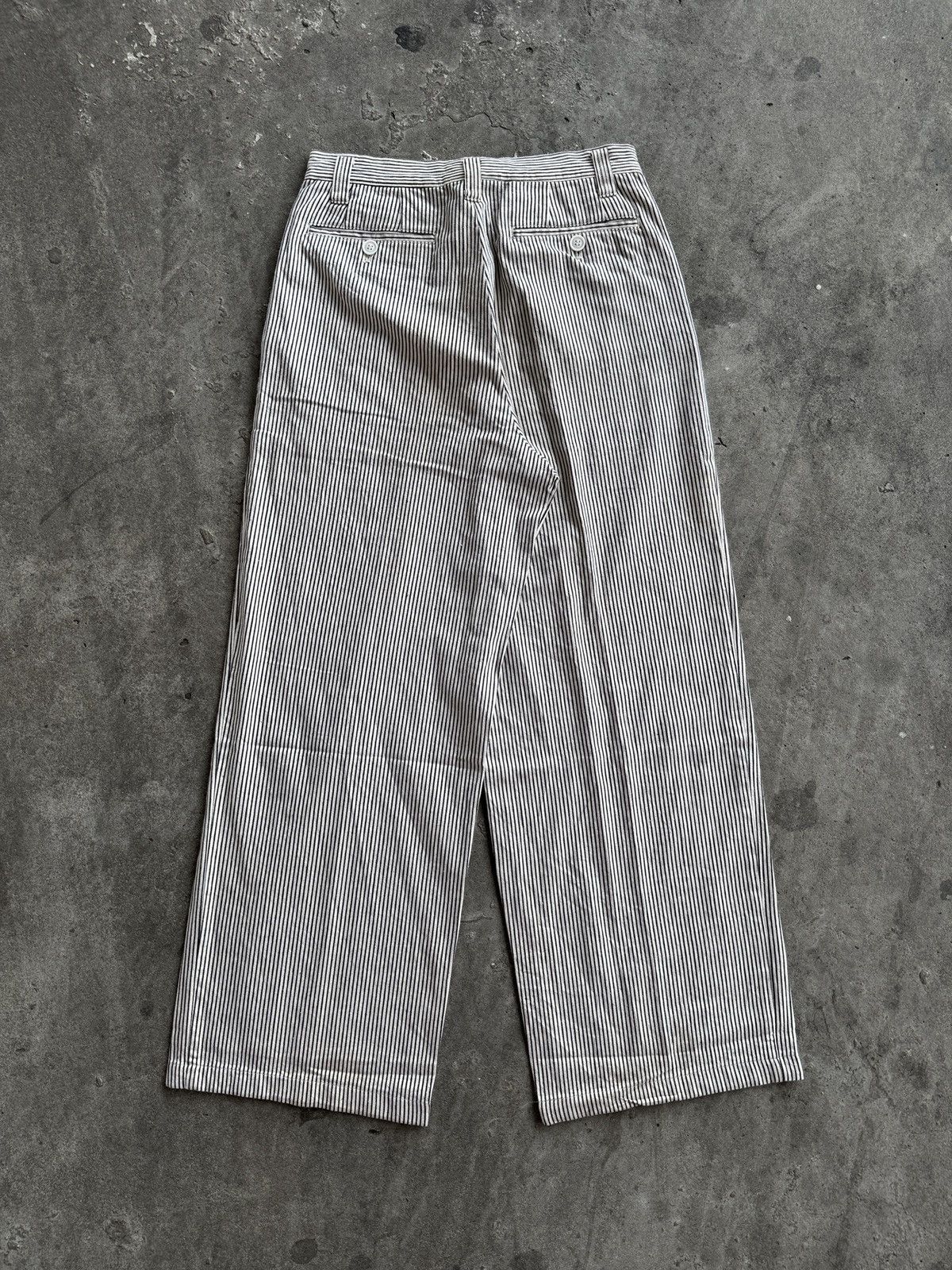 Japanese Brand Vintage Junmen Japan Wide Leg Pants Size US 31 - 9 Thumbnail