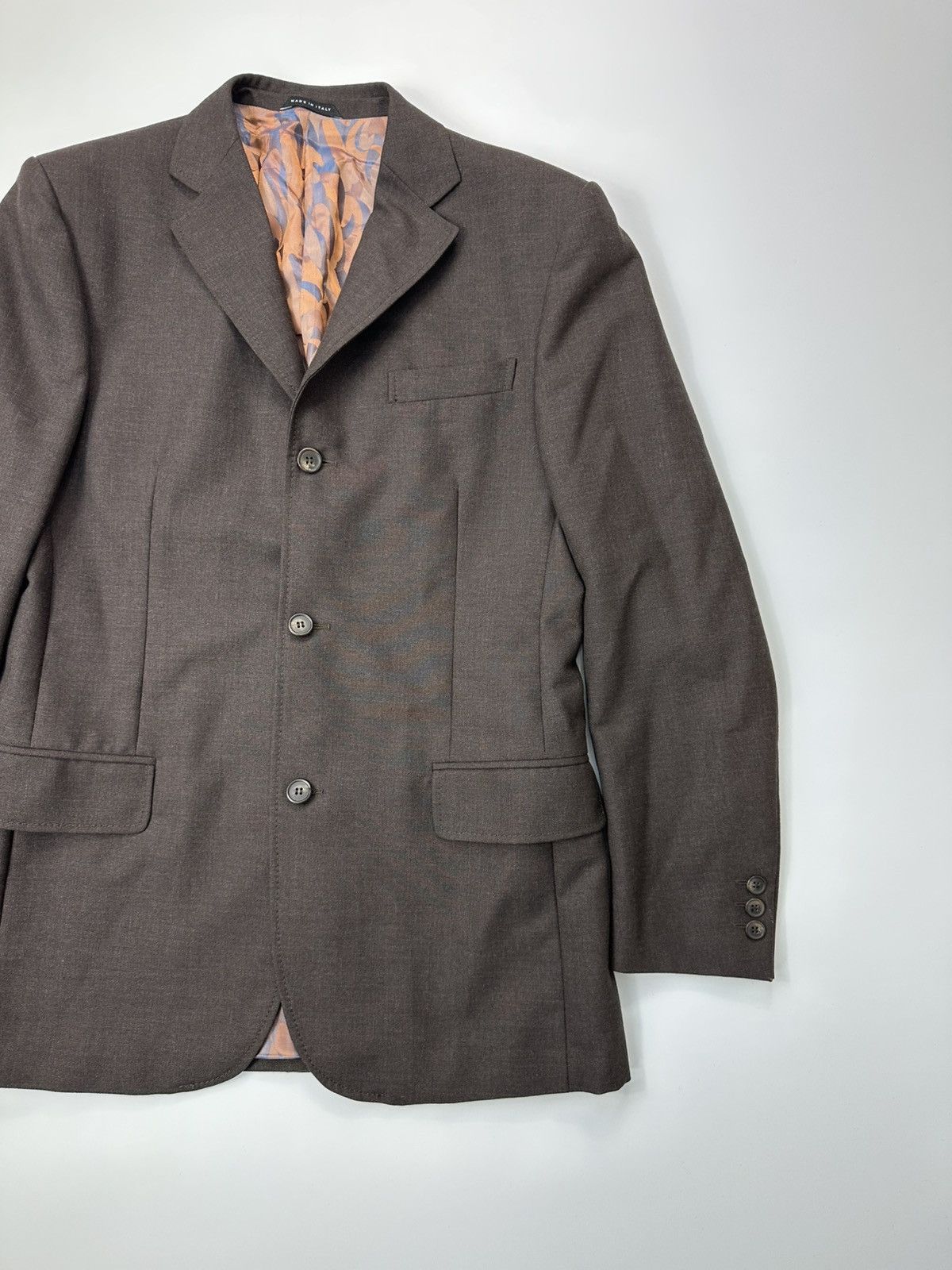 Gianfranco Ferre Giafranco Ferre Wool Blazer 38 USA Size Brown Men’s Italy Size 38R - 4 Thumbnail
