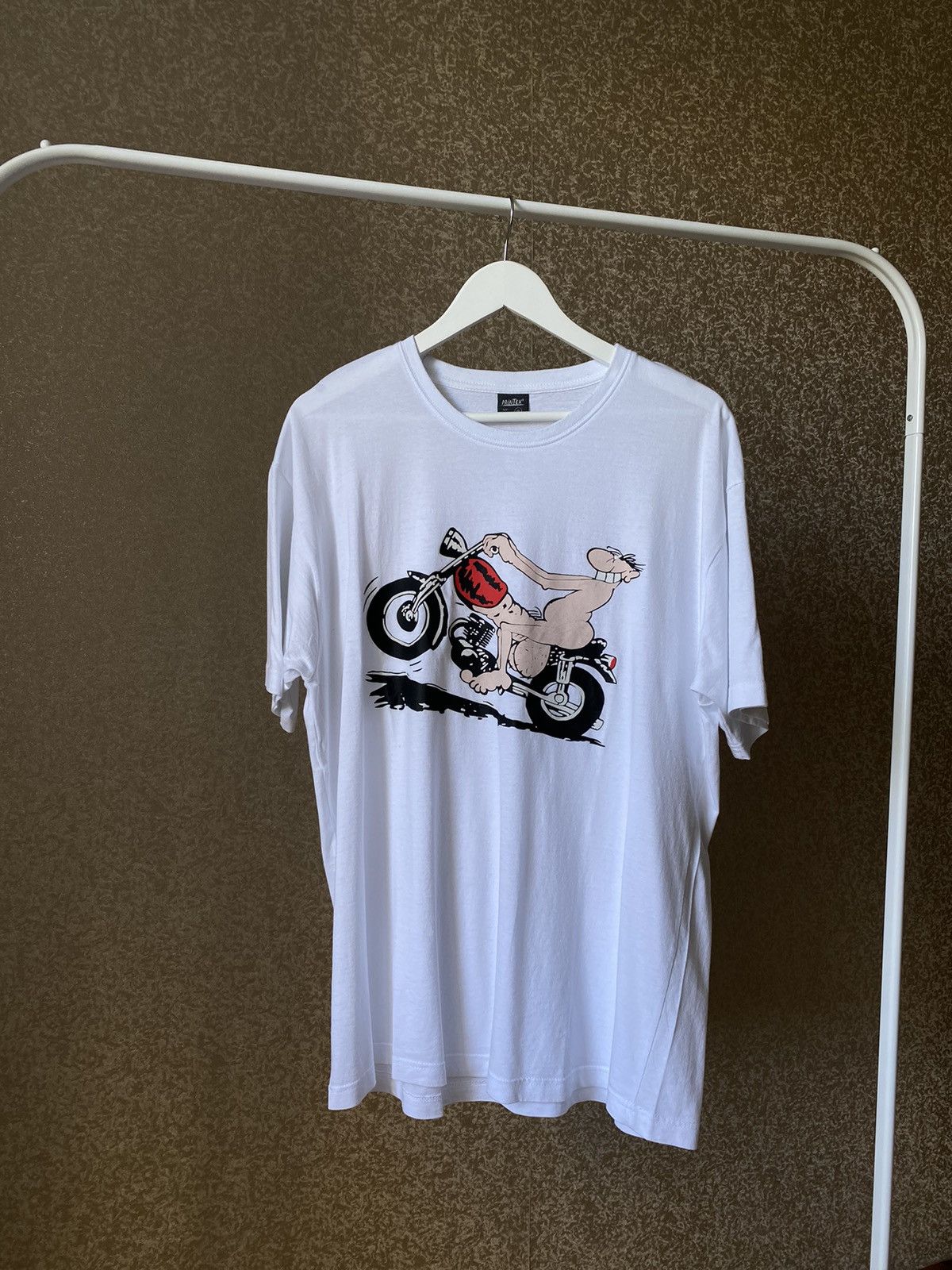 Band Tees Vintage Shirt Fuck Biker Size US XL / EU 56 / 4 - 1 Thumbnail