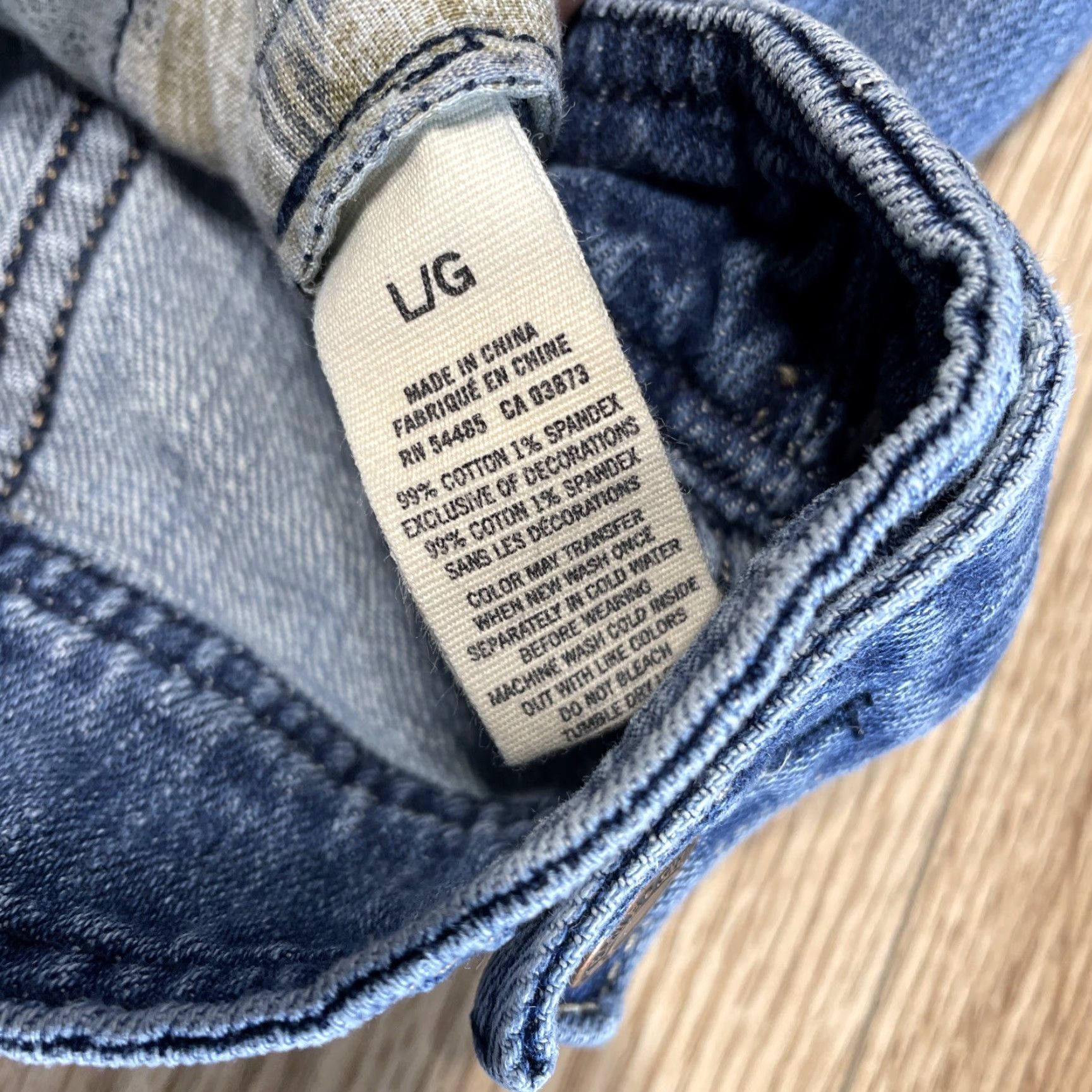American Eagle Outfitters VINTAGE American Eagle Denim Jacket Womens Large Blue Long Sleeve Button Up Collared Pockets Size L / US 10 / IT 46 - 3 Thumbnail