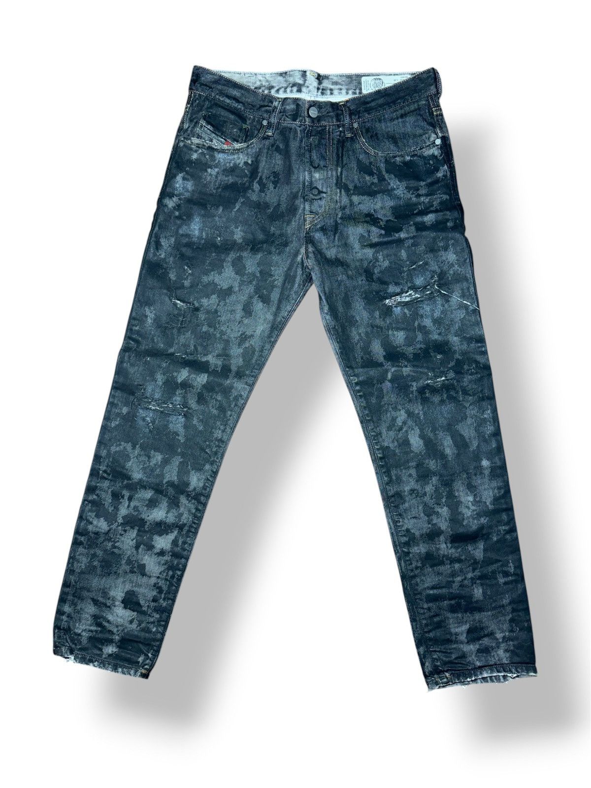 Diesel Diesel Mharky 084WG Slim-Skinny Distressed Denim - W30 L30 Size US 30 / EU 46 - 1 Thumbnail