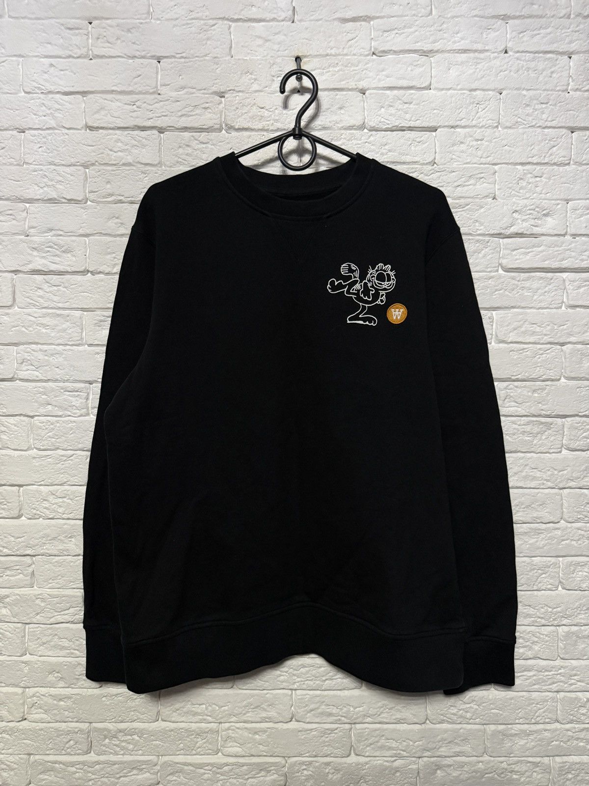 Wood Wood Rare Wood Wood x Garfield Sweatshirt Nickelodeon 2021 Sz M Size US M / EU 48-50 / 2 - 1 Thumbnail