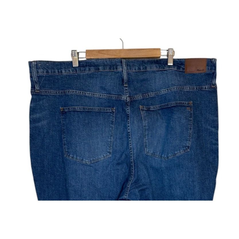 Madewell Madewell Jeans Women 37 Blue Denim High Rise Slim Boyfriend Size 37" - 5 Thumbnail