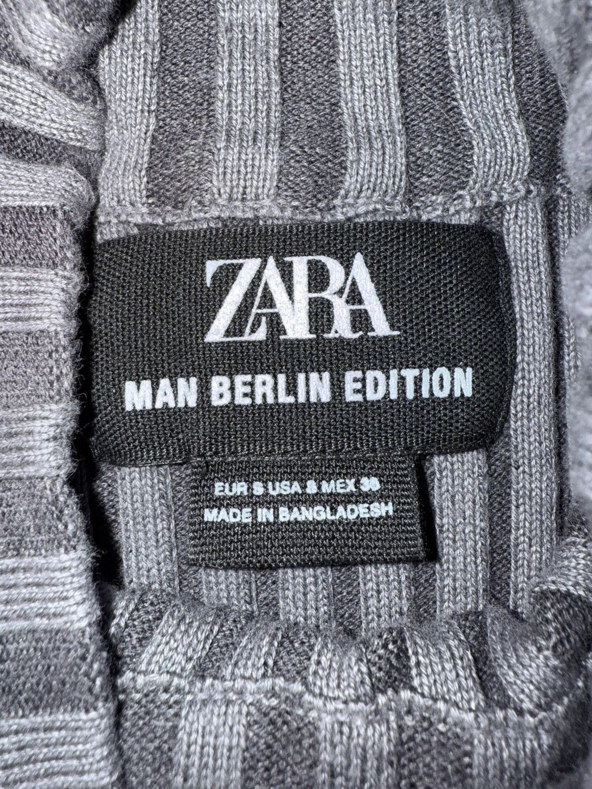 Japanese Brand × Zara Jaded LDN Style Zara Man Berlin Edition Knit Size US S / EU 44-46 / 1 - 4 Thumbnail