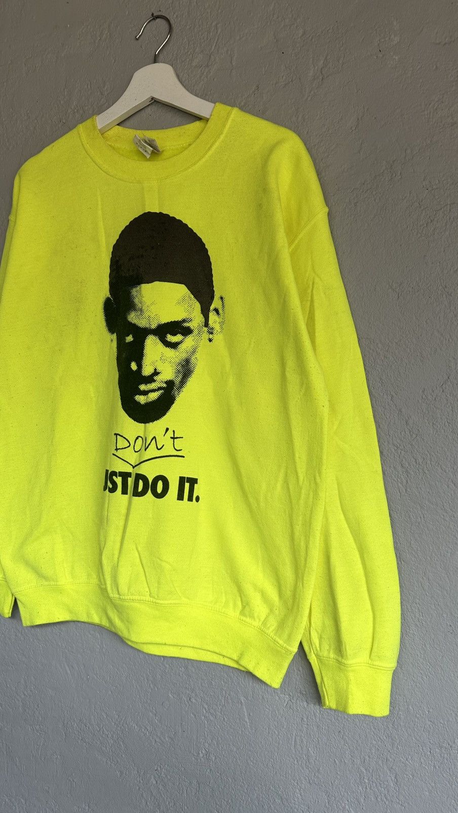 Gildan Dennis Rodman crewneck just do it Size US M / EU 48-50 / 2 - 2 Thumbnail