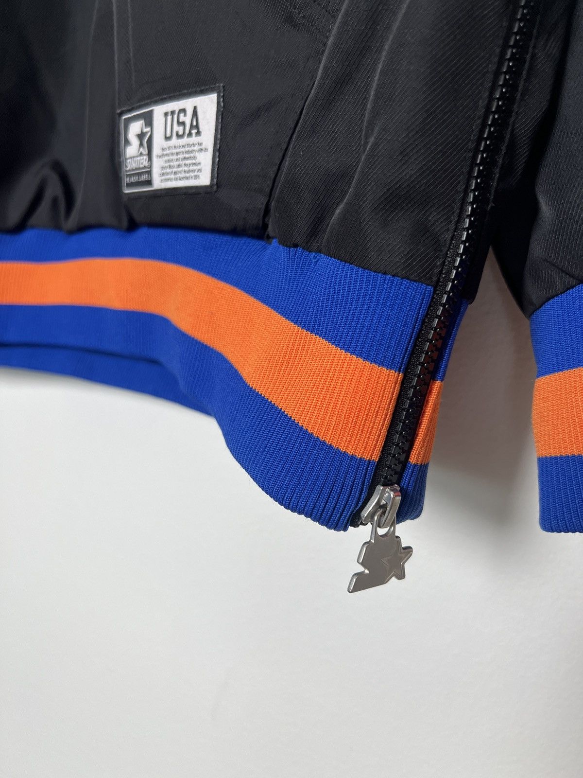 Starter Black, orange, and blue Starter Black Label zip-up jacket Size US L / EU 52-54 / 3 - 3 Thumbnail