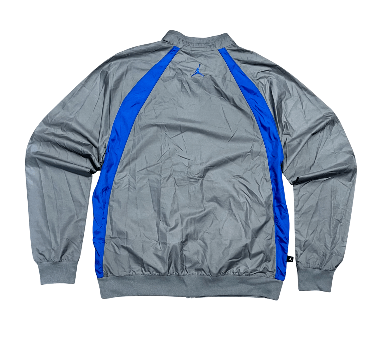 Jordan Brand Air Jordan Retro Blue & Gray AJ1 Muscle Windbreaker Jacket Size US L / EU 52-54 / 3 - 2 Thumbnail