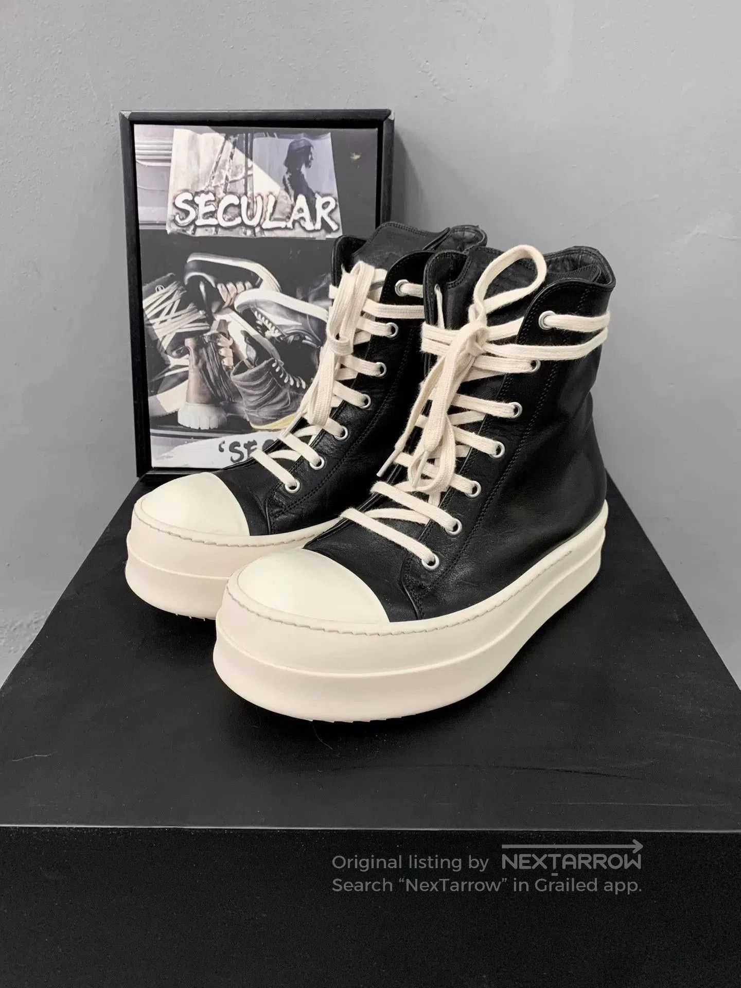 Rick Owens rick owens thick platform high. Size US 9 / EU 42 - 4 Thumbnail