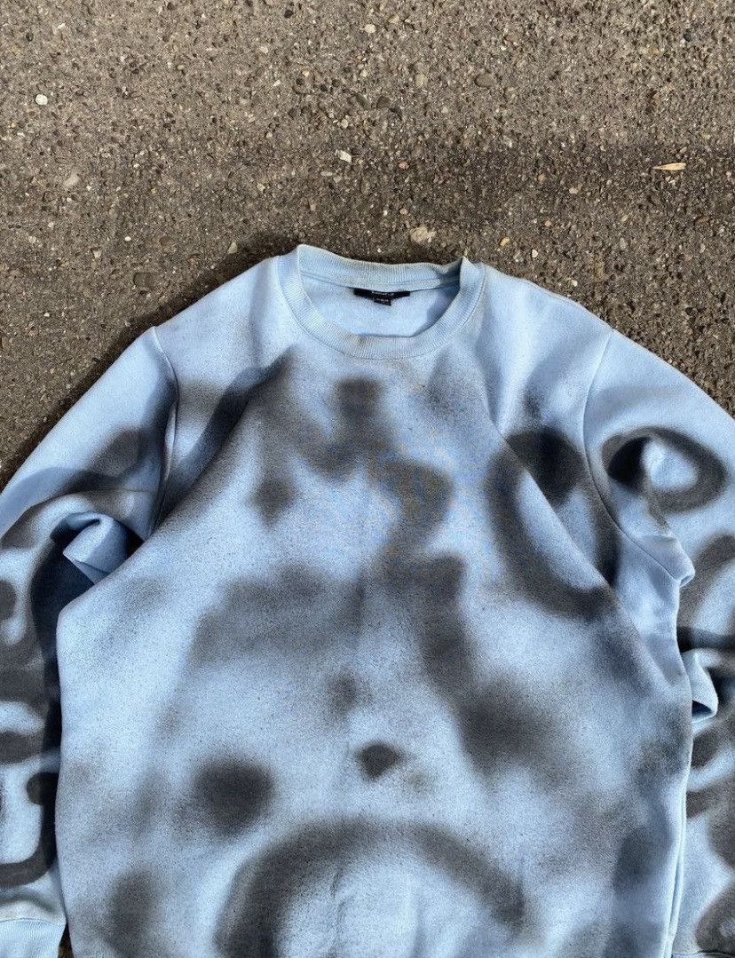 Japanese Brand Diesel Style Graffiti Custom Distressed Sweatshirt Size US M / EU 48-50 / 2 - 4 Thumbnail