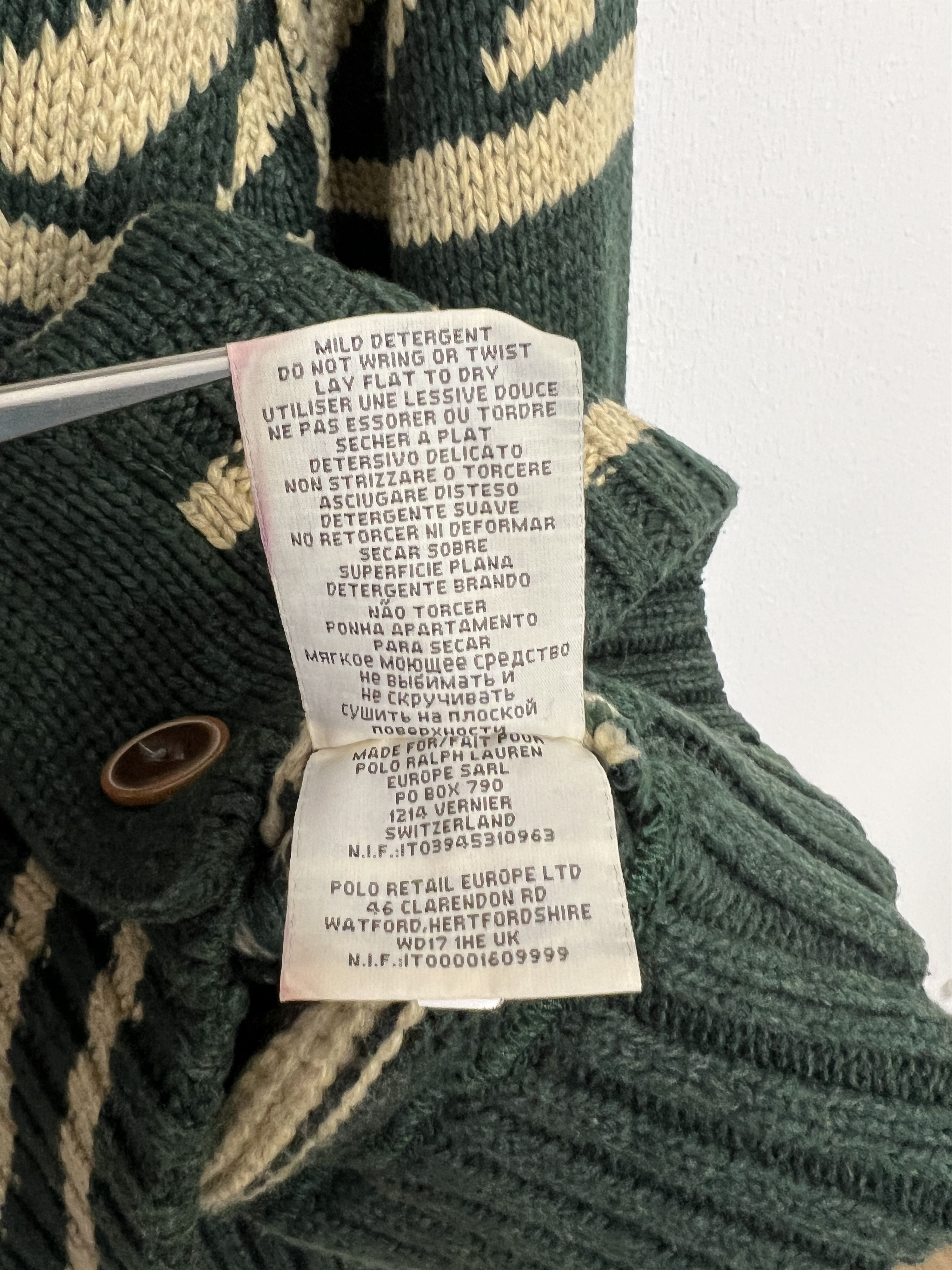 Ralph Lauren Denim&Supply Ralph Lauren Aztec Vintage Knitted Cardigan Size US L / EU 52-54 / 3 - 10 Thumbnail