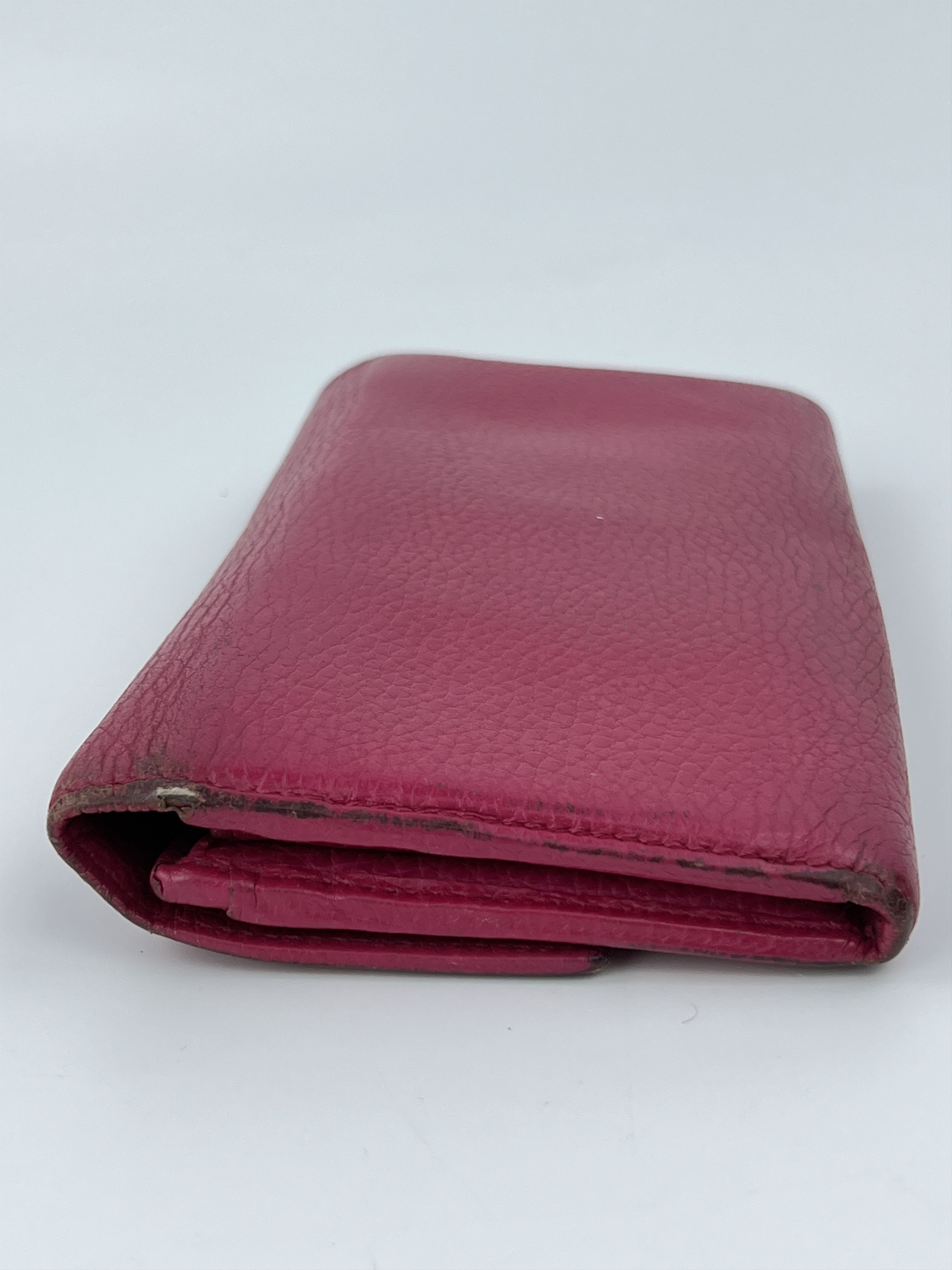 Gucci Gucci Dollar Calfskin Pink Leather Wallet Size ONE SIZE - 7 Thumbnail