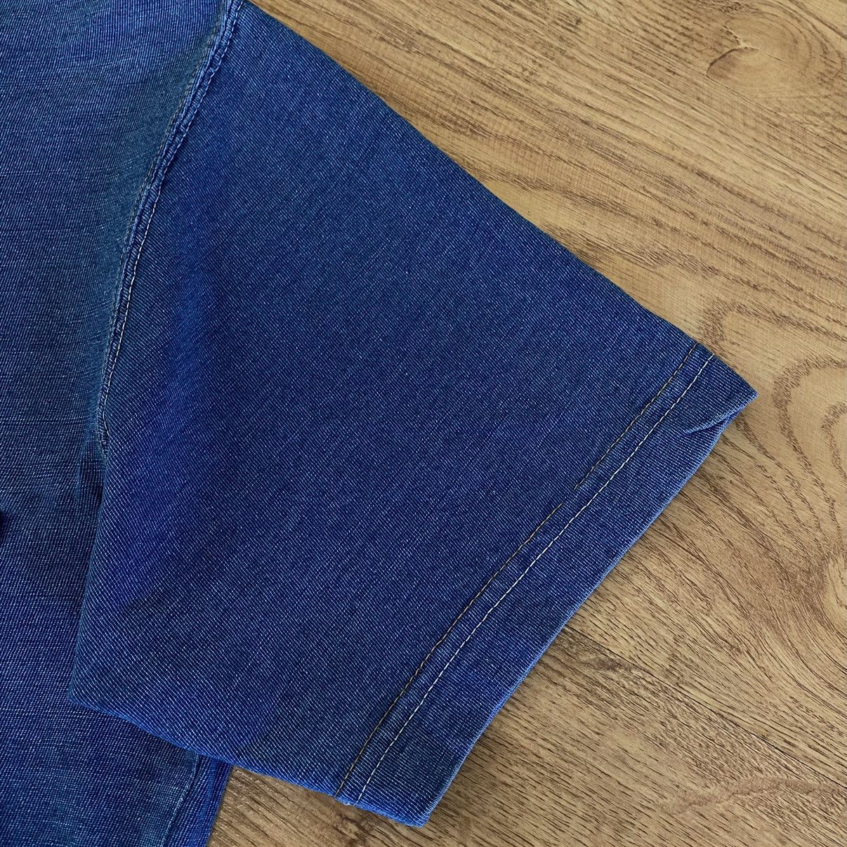 Maharishi Maharishi Denim Pocket Logo Tee x Vintage x Avant Garde Size US M / EU 48-50 / 2 - 11 Thumbnail