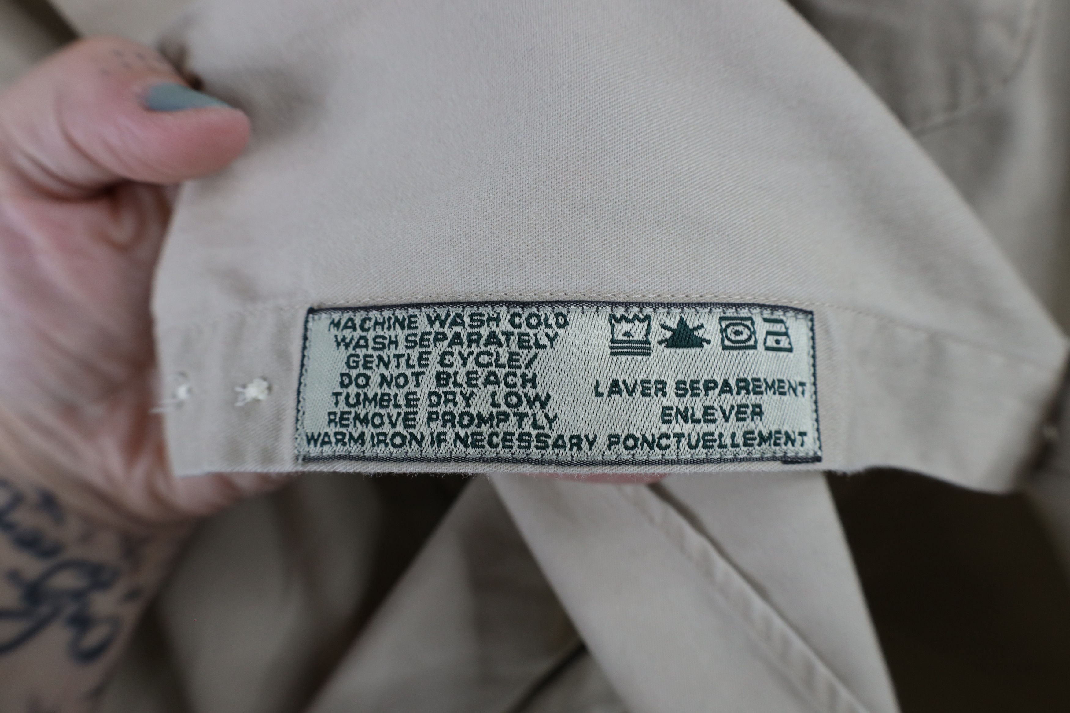 Vintage Vintage Spell Out Corvette Racing Button Down Shirt Beige Size US XL / EU 56 / 4 - 6 Thumbnail
