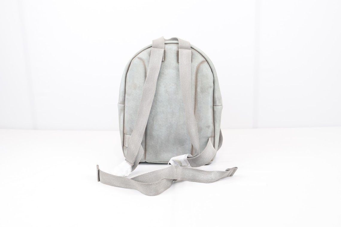 Maison Margiela o1rshd1 Logo Stitch Classic Backpack in Grey Size ONE SIZE - 3 Thumbnail