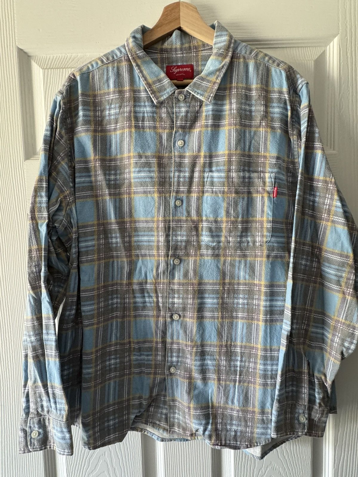 Supreme Supreme S/S 20 Printed Plaid Shirt L Size US L / EU 52-54 / 3 - 1 Thumbnail