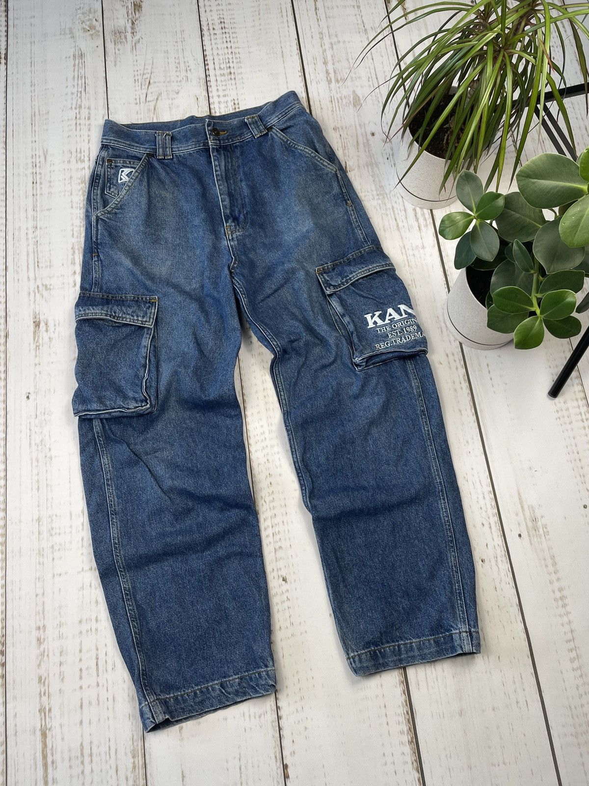Karl Kani Karl Kani Baggy Pants 2PAC Style Vintage Size US 32 / EU 48 - 1 Thumbnail