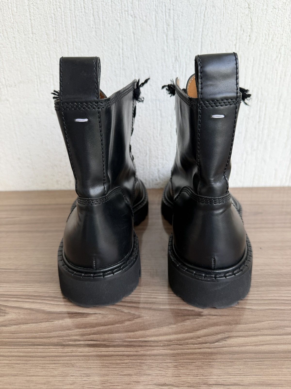 Maison Margiela Wing tip combat boots Size US 8 / EU 41 - 18 Thumbnail