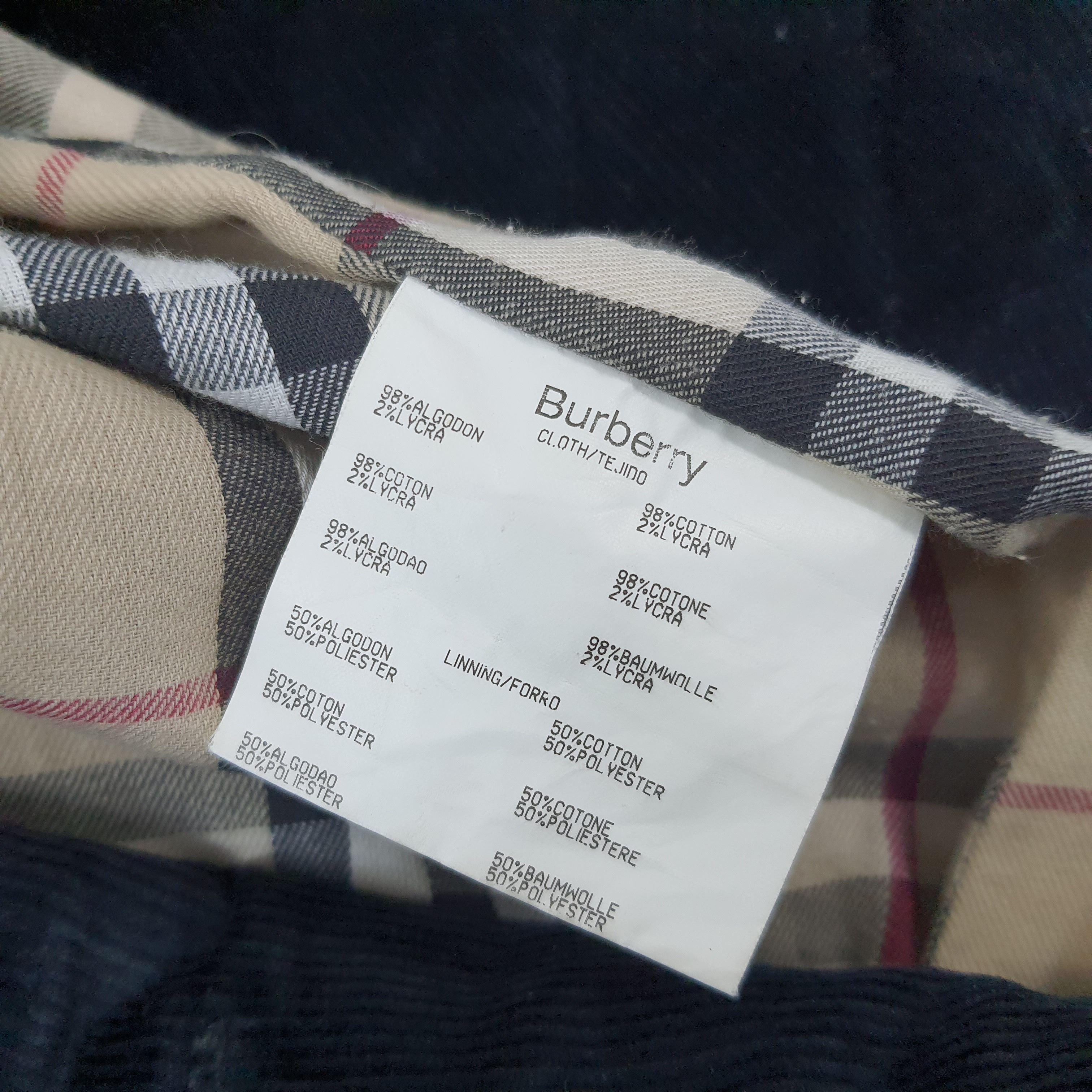 Burberry Vintage Burberrys London Corduroy Jacket C241N1 Size US S / EU 44-46 / 1 - 7 Thumbnail