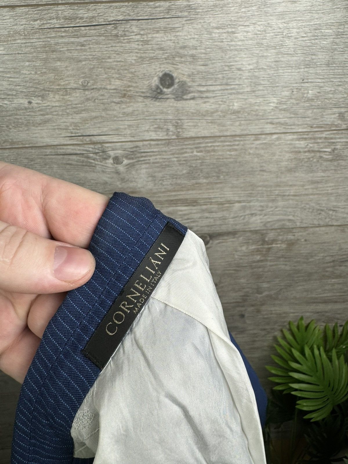 Corneliani Corneliani Blazer VIRGIN WOOL EXTRAFINE Made in Italy 🇮🇹 Size 50R - 15 Thumbnail