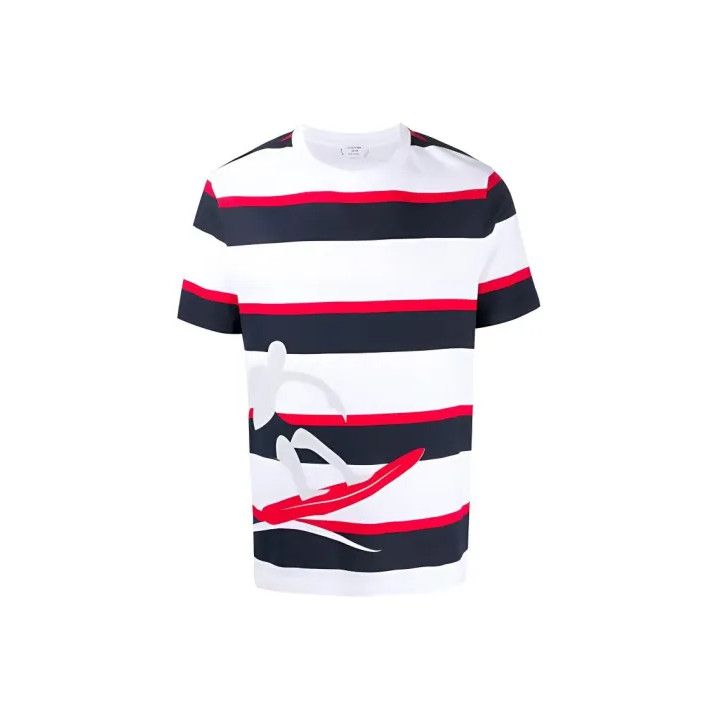 Thom Browne Thom Browne Striped Short Sleeve T-Shirt Size US M / EU 48-50 / 2 - 1 Thumbnail