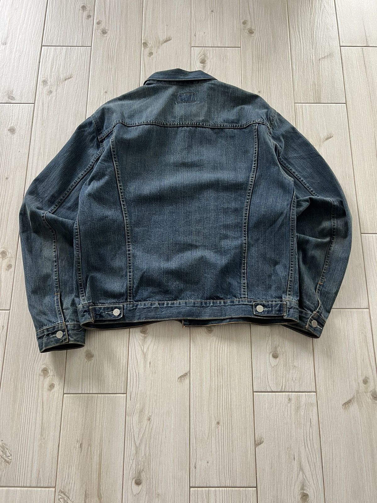 Levi's Vintage Levis Usa Trucker Denim Levis Jeans Jacket Medium Size US XL / EU 56 / 4 - 17 Thumbnail