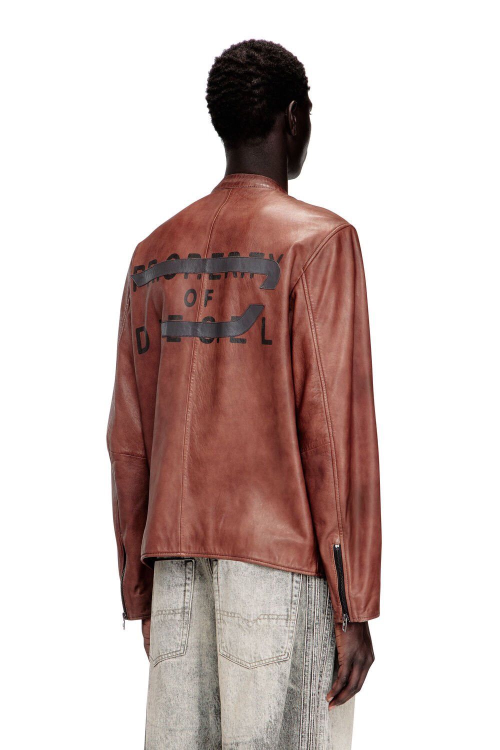 Diesel Diesel L- TAD BKbx leather jacket Size US M / EU 48-50 / 2 - 2 Thumbnail