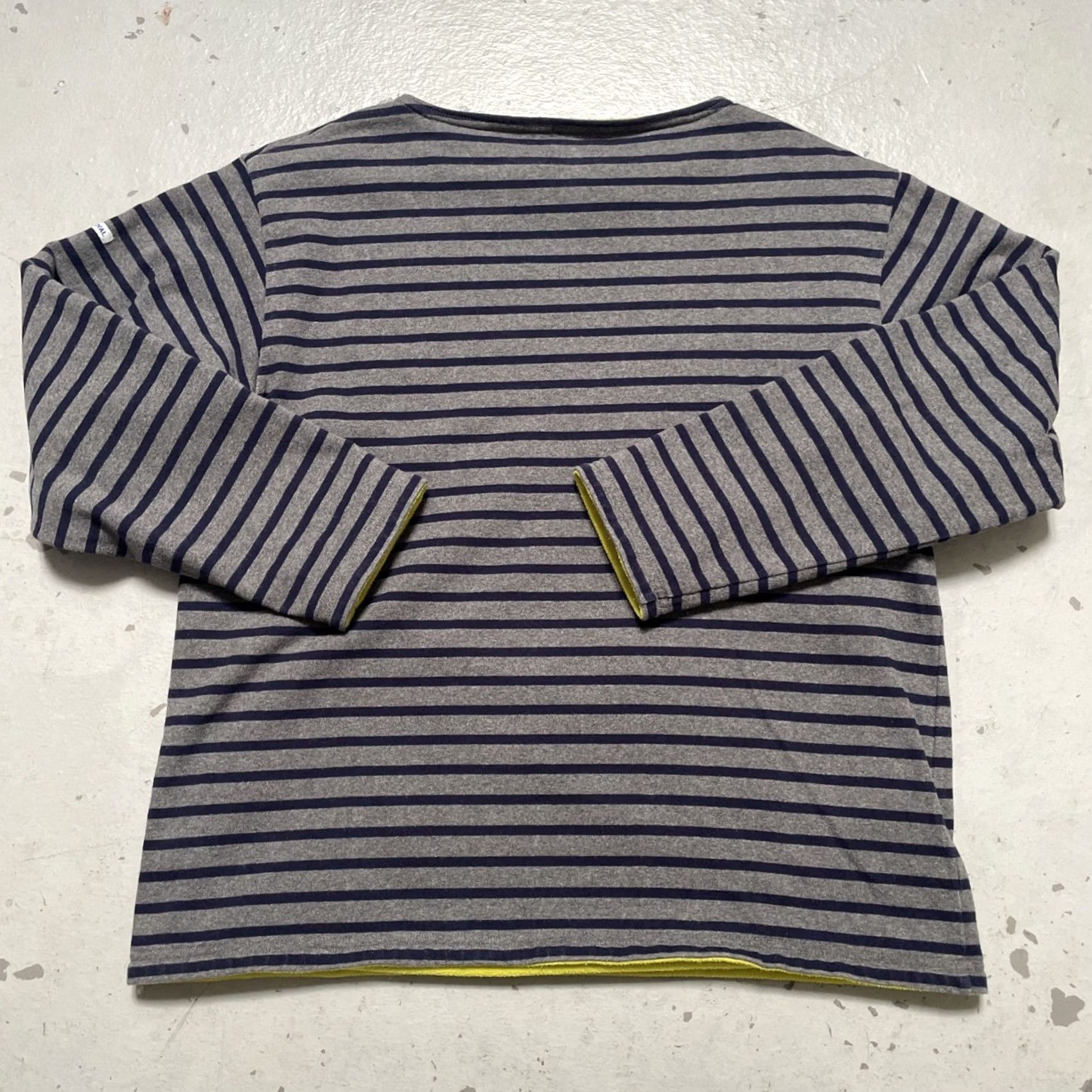 Percival Orcival France Fleece Lined Striped Nautical Sweatshirt Made Japan 5 (M-L) Unisex Adults Multicolor Size US S / EU 44-46 / 1 - 7 Thumbnail