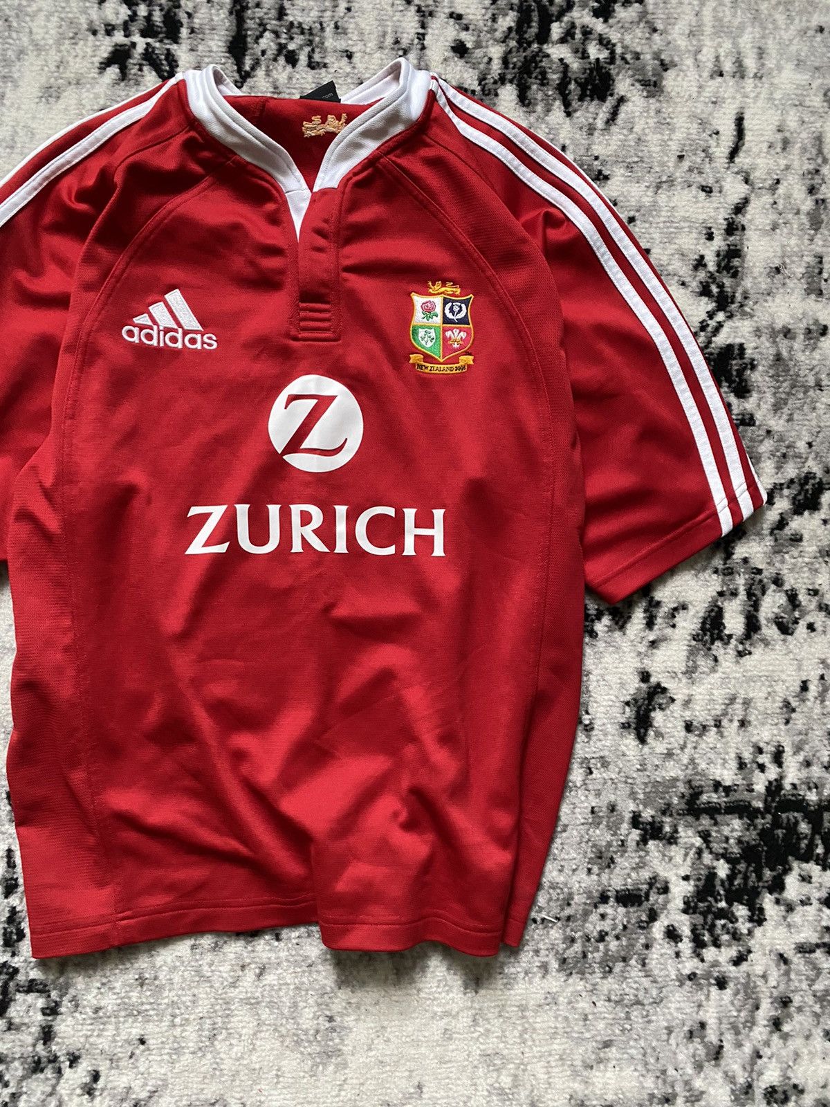 Adidas × Vintage Vintage Adidas 2005 New Zeeland Jersey Streetwear Y2k Sk8 L Size US L / EU 52-54 / 3 - 2 Thumbnail