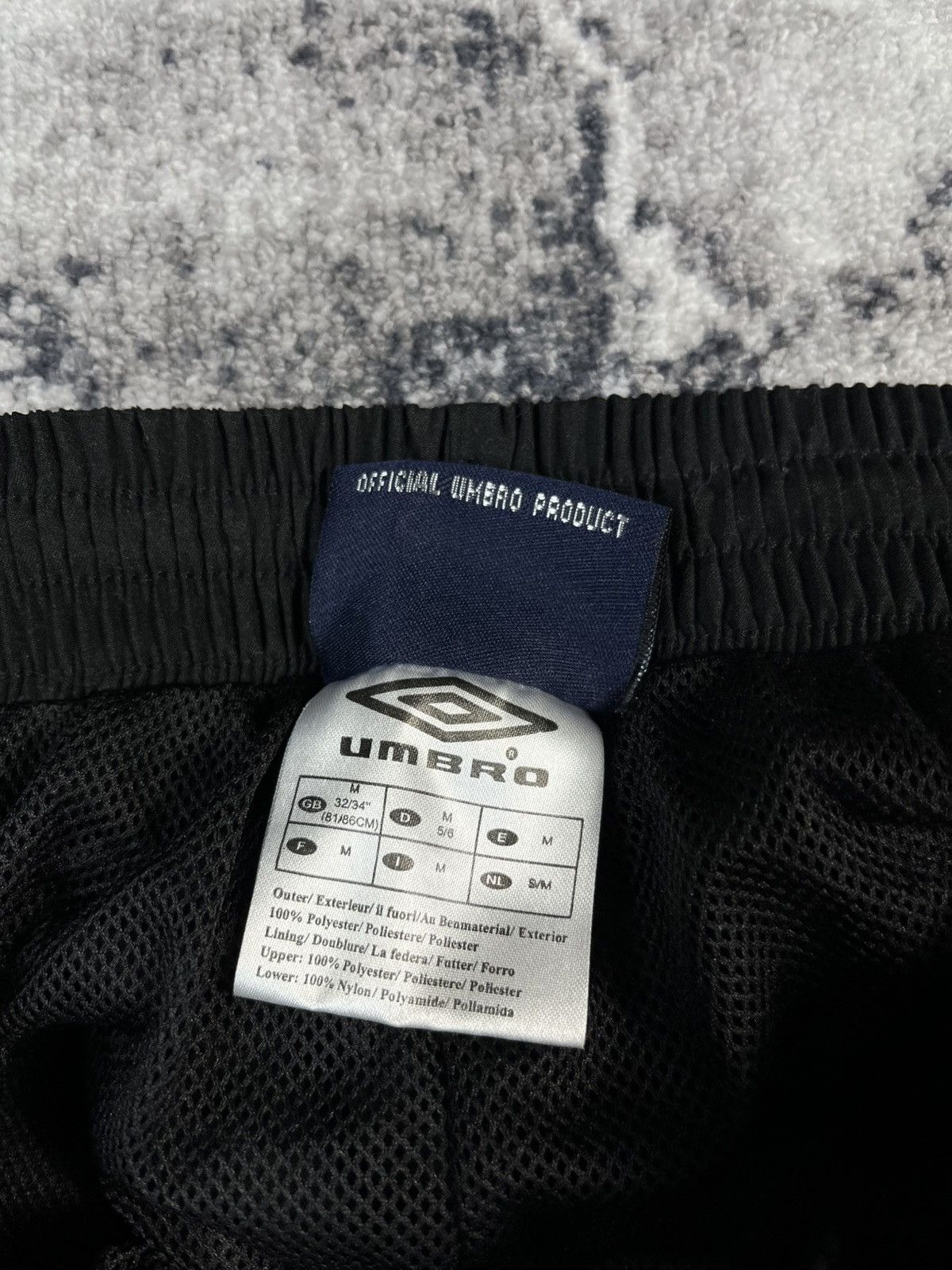 Umbro Umbro Black Track Pants Size M Fit L Size US 36 / EU 52 - 8 Thumbnail