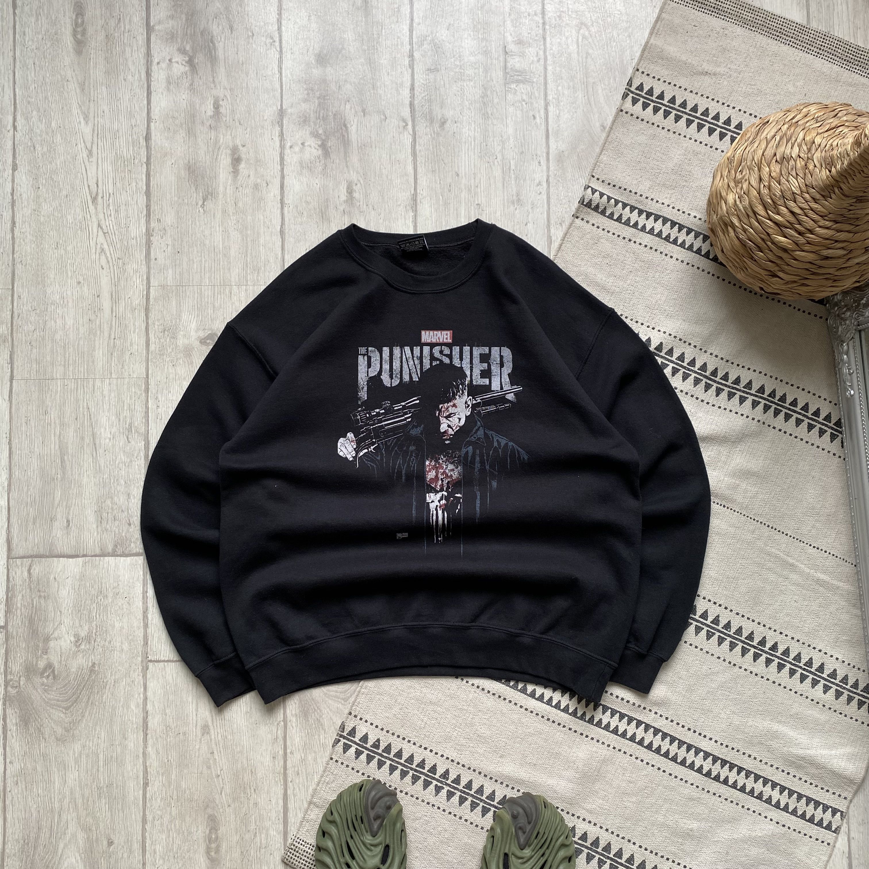 Marvel Comics 📺 Marvel The Punisher sweatshirt Movie Size US L / EU 52-54 / 3 - 1 Thumbnail