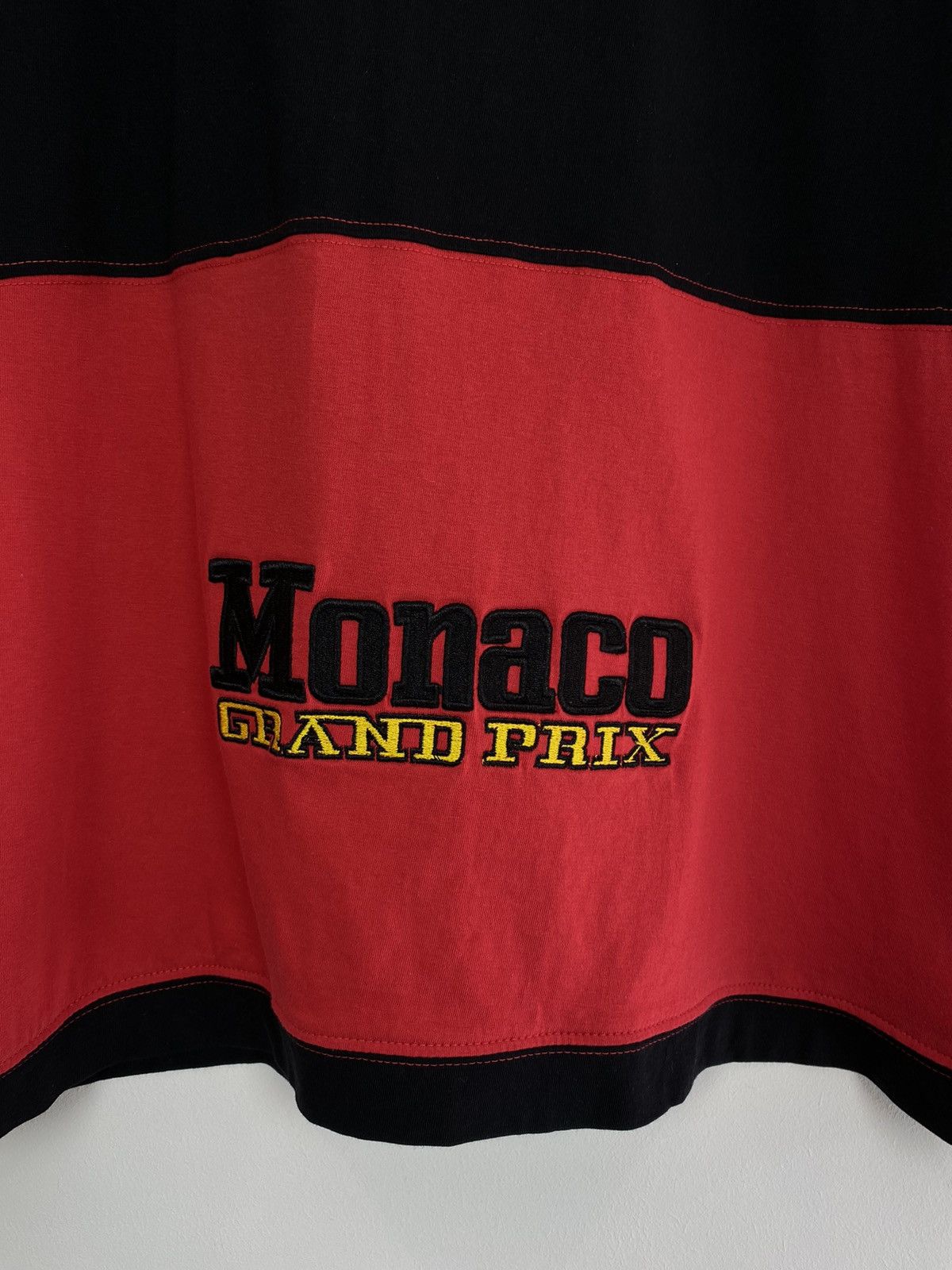 Vintage Monaco Grand Prix Formula One Graphic T-Shirt Size L Black Size US L / EU 52-54 / 3 - 3 Thumbnail