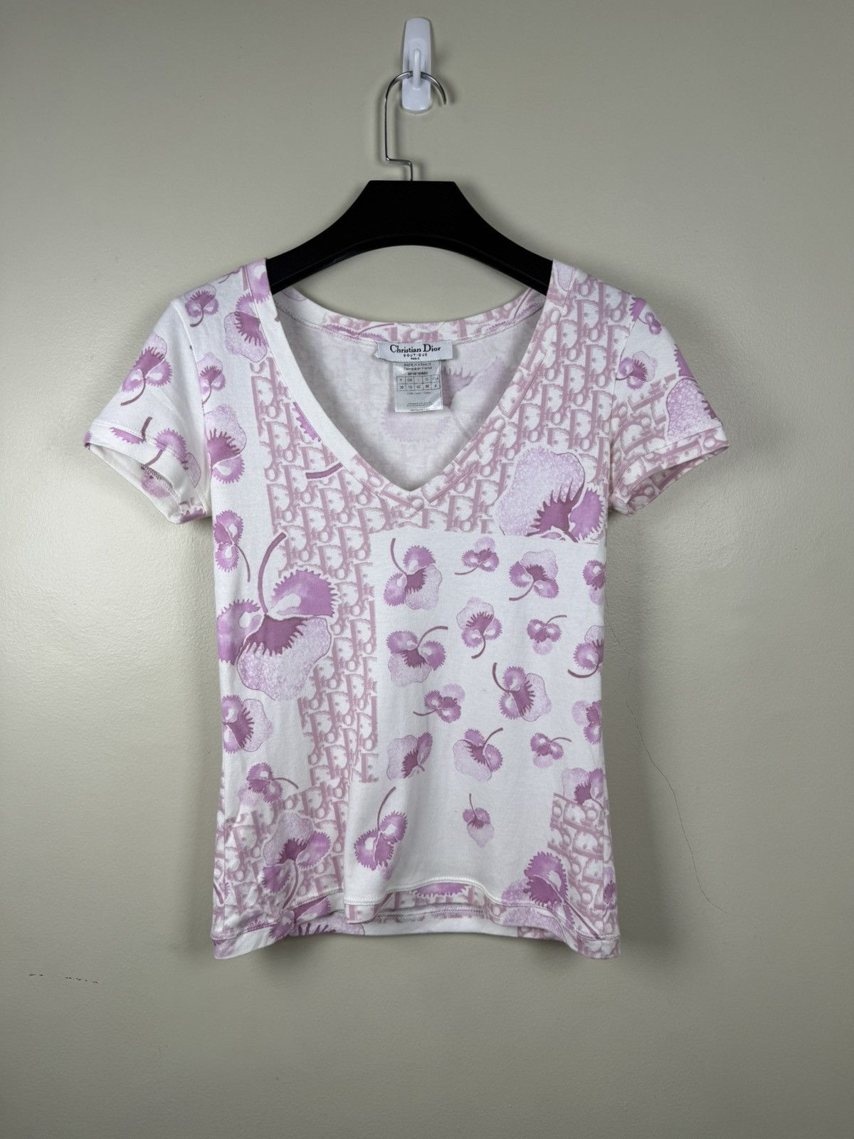 Dior Dior by John Galliano 2003 Cherry Blossom Top Size M / US 6-8 / IT 42-44 - 1 Thumbnail