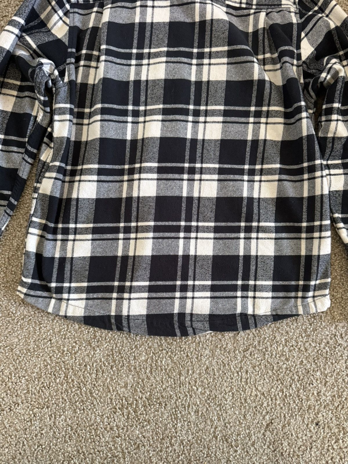 Vintage Indystry Black & White Checkered Flannel Size US S / EU 44-46 / 1 - 13 Thumbnail