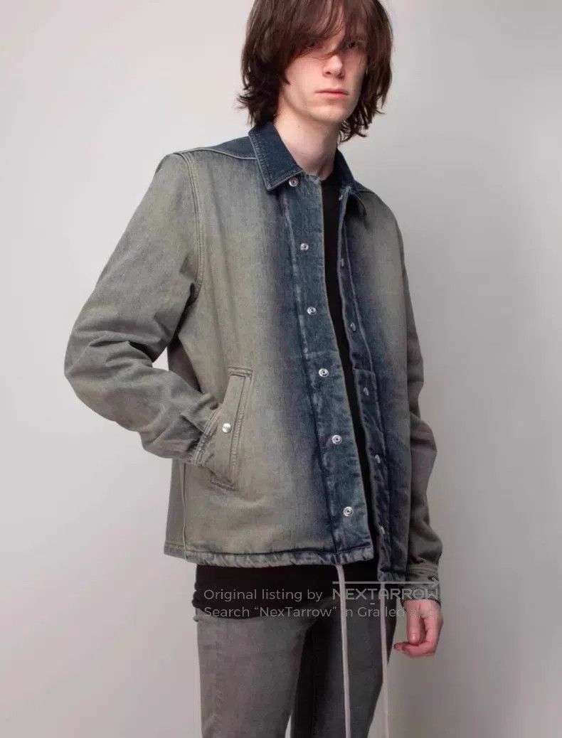 Rick Owens Rick Owens Drkshdw gradient wash denim jacket Size US S / EU 44-46 / 1 - 3 Thumbnail