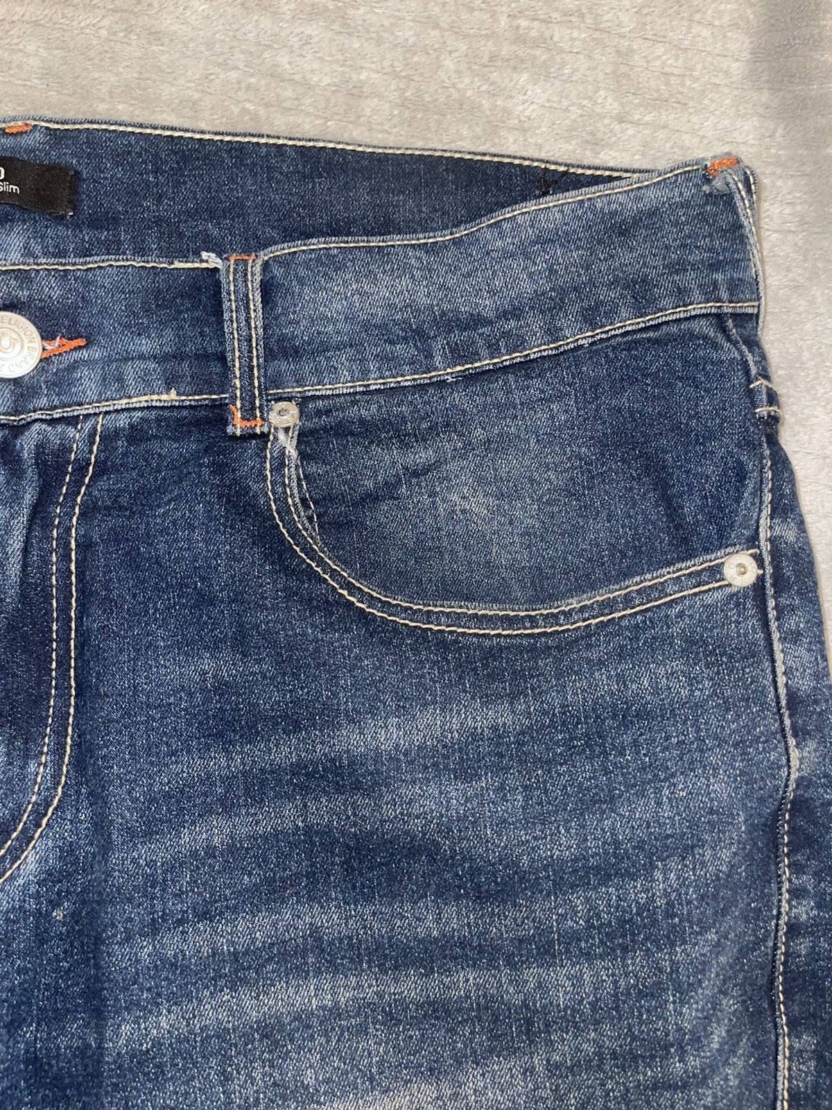 True Religion True Religion Jeans Blue Denim Size US 33 - 9 Thumbnail