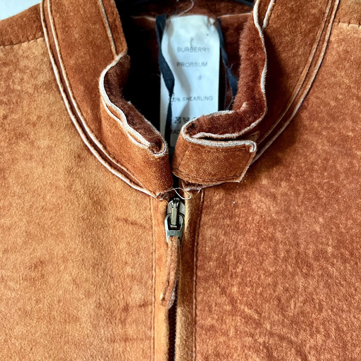 Burberry × Burberry Prorsum Roberto Menichetti AW99 Shearling Vest Size S / US 4 / IT 40 - 9 Thumbnail