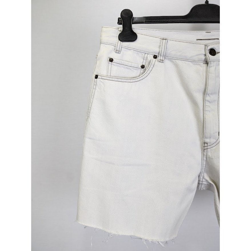 Saint Laurent Paris o1rshd1 Baggy Shorts Tigh LE in Off-White Size US 34 / EU 50 - 3 Thumbnail
