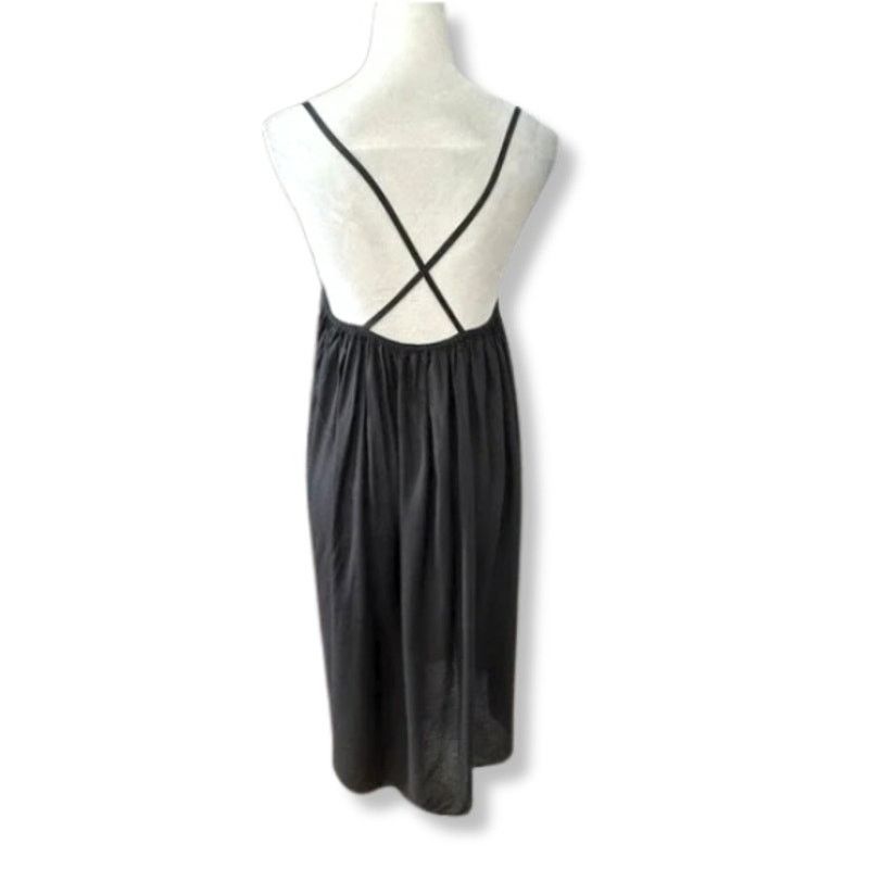 Other Area Stars Slip Dress Cross Back Embellish Women's Black M Size M / US 6-8 / IT 42-44 - 4 Thumbnail