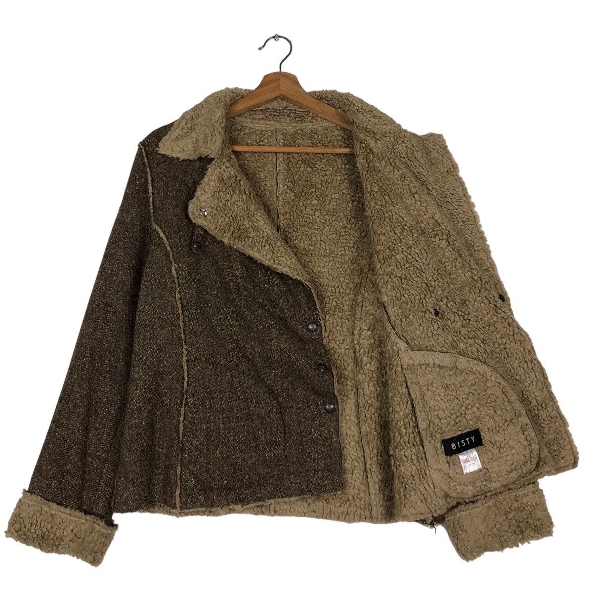 Vintage 🔥Vintage Issey Miyake Bisty Patch Work Jacket Double Collar Size US M / EU 48-50 / 2 - 15 Thumbnail